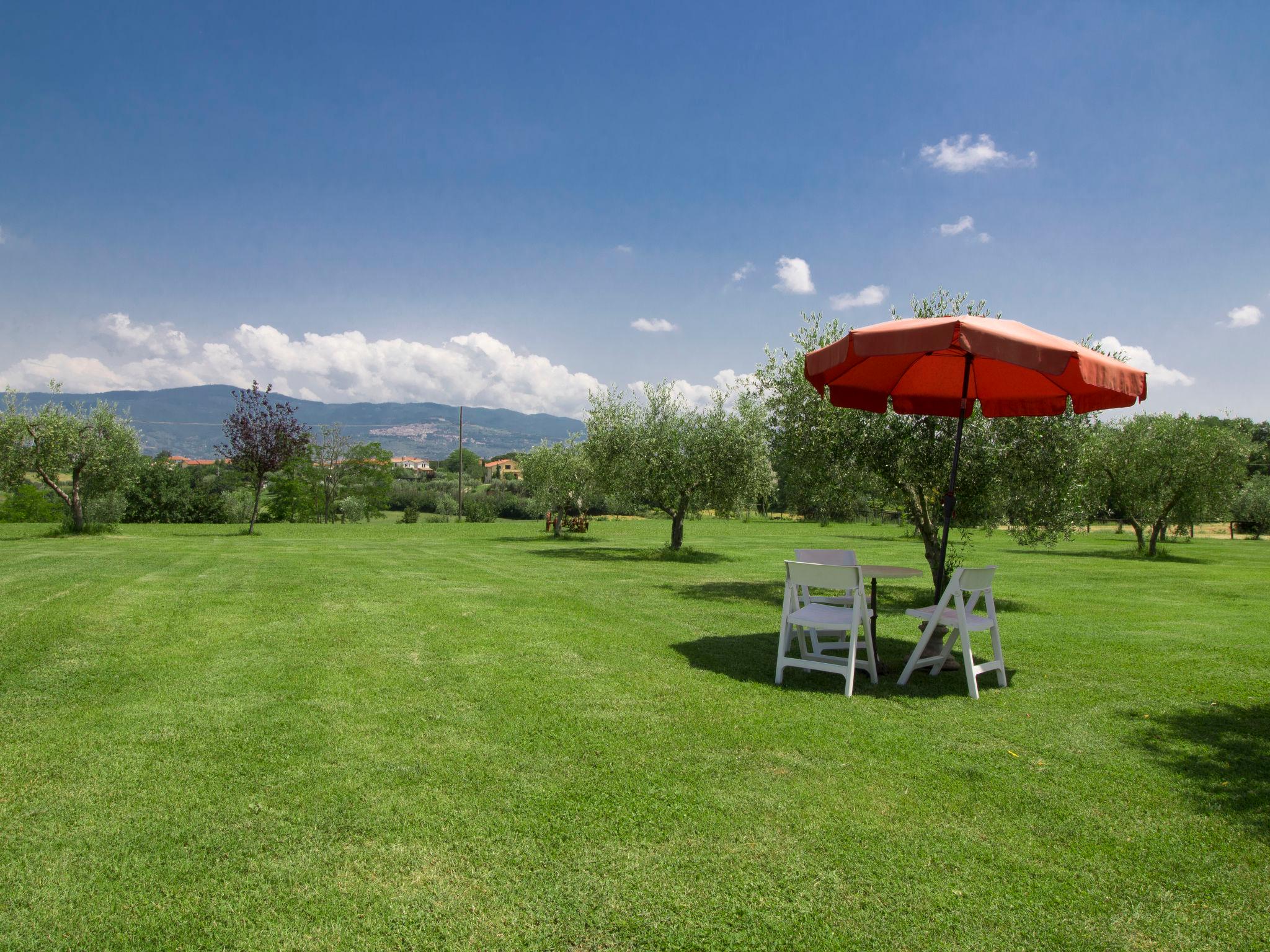 Foto 33 - Casa con 4 camere da letto a Cortona con piscina privata e giardino