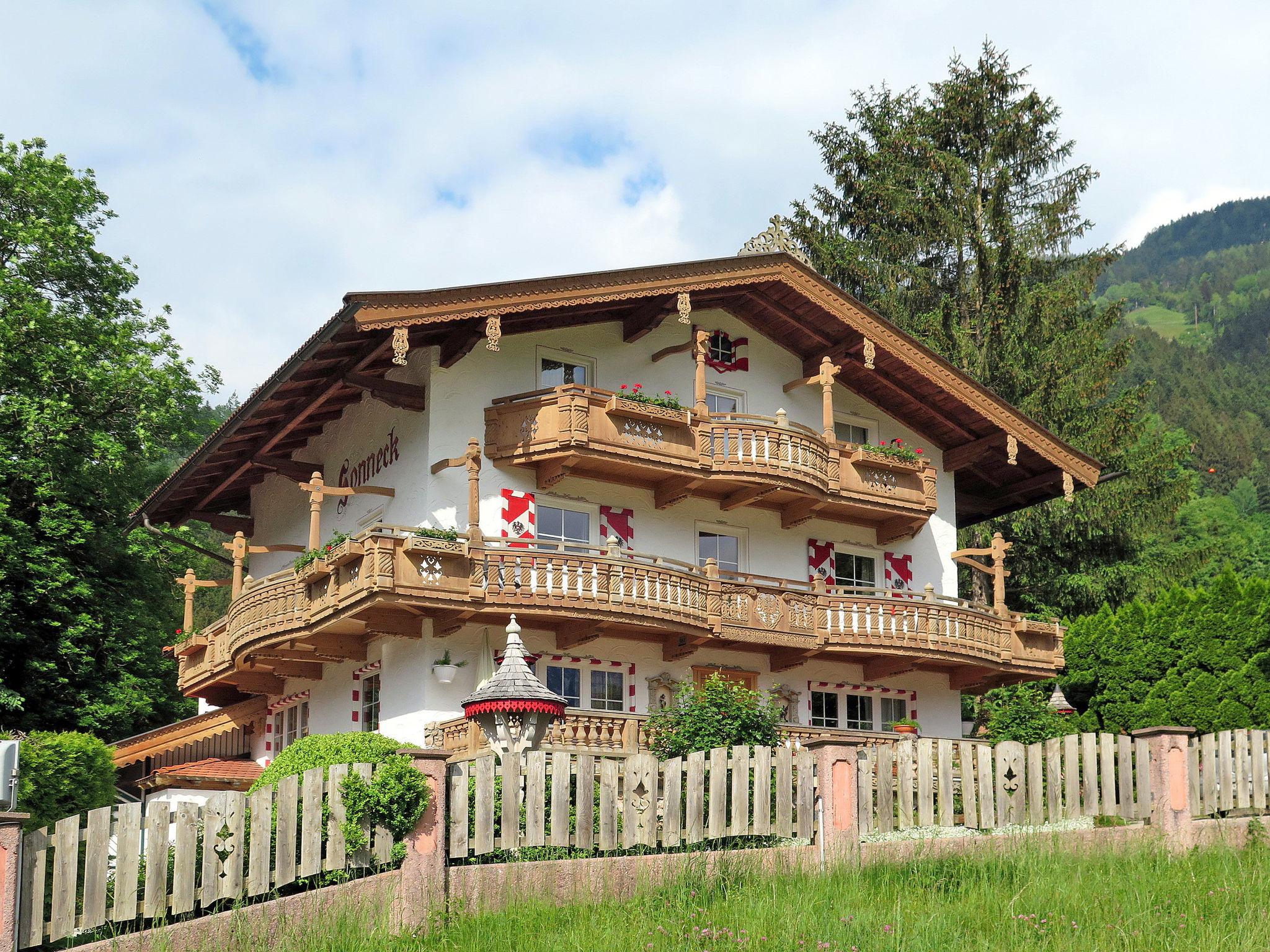 Foto 1 - Appartamento con 5 camere da letto a Ramsau im Zillertal con giardino e vista sulle montagne