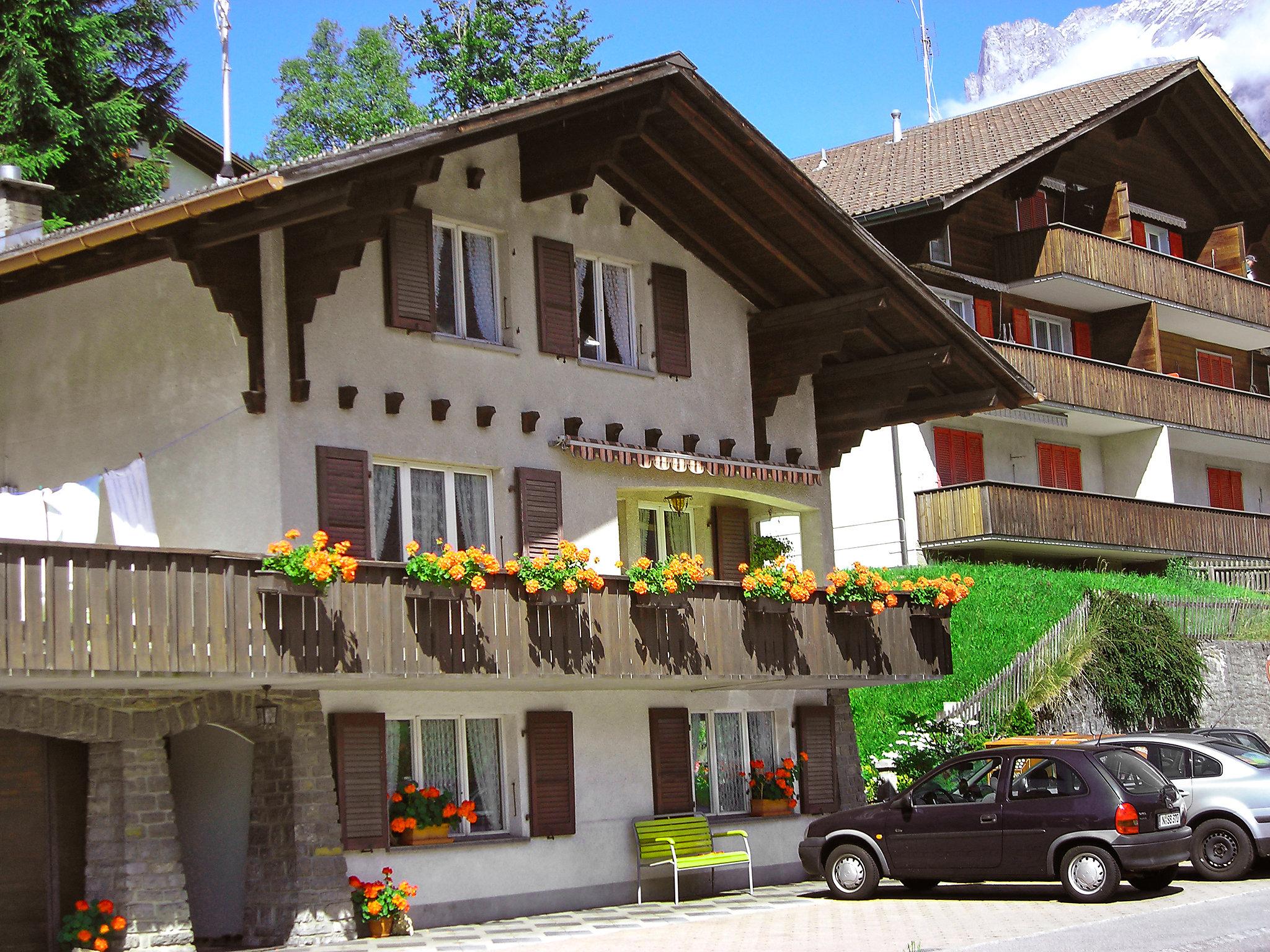 Foto 1 - Apartamento de 2 quartos em Grindelwald com jardim e vista para a montanha