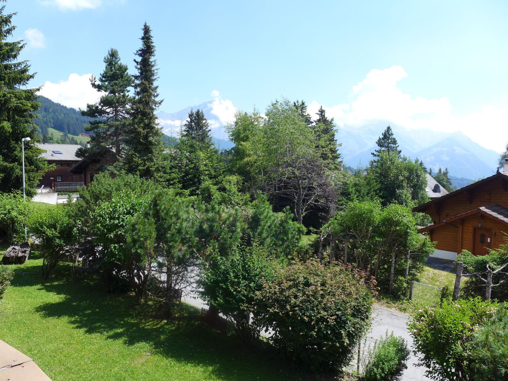 Foto 4 - Apartamento de 1 habitación en Ollon con vistas a la montaña