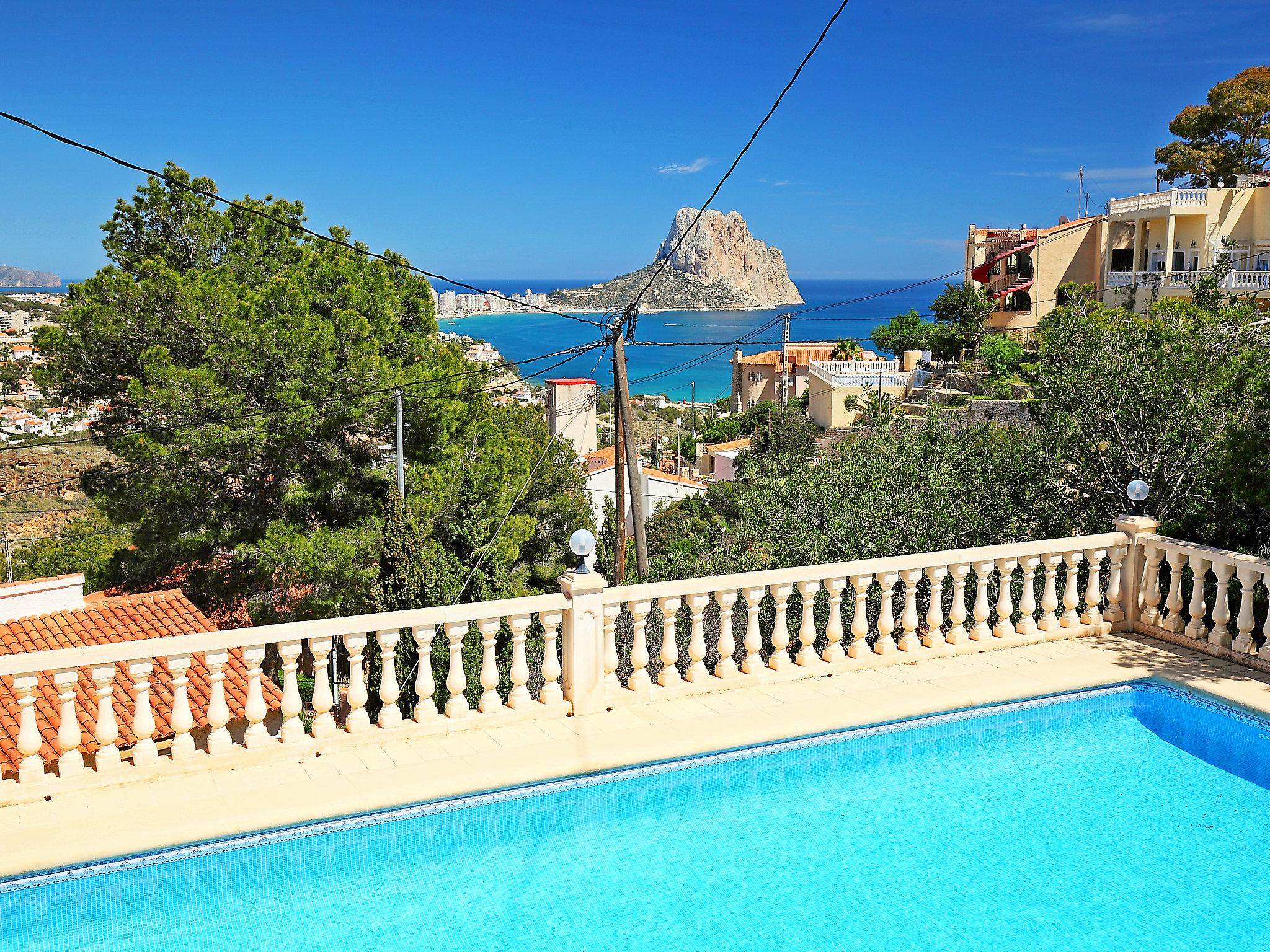 Foto 1 - Casa de 2 habitaciones en Calpe con piscina privada y vistas al mar
