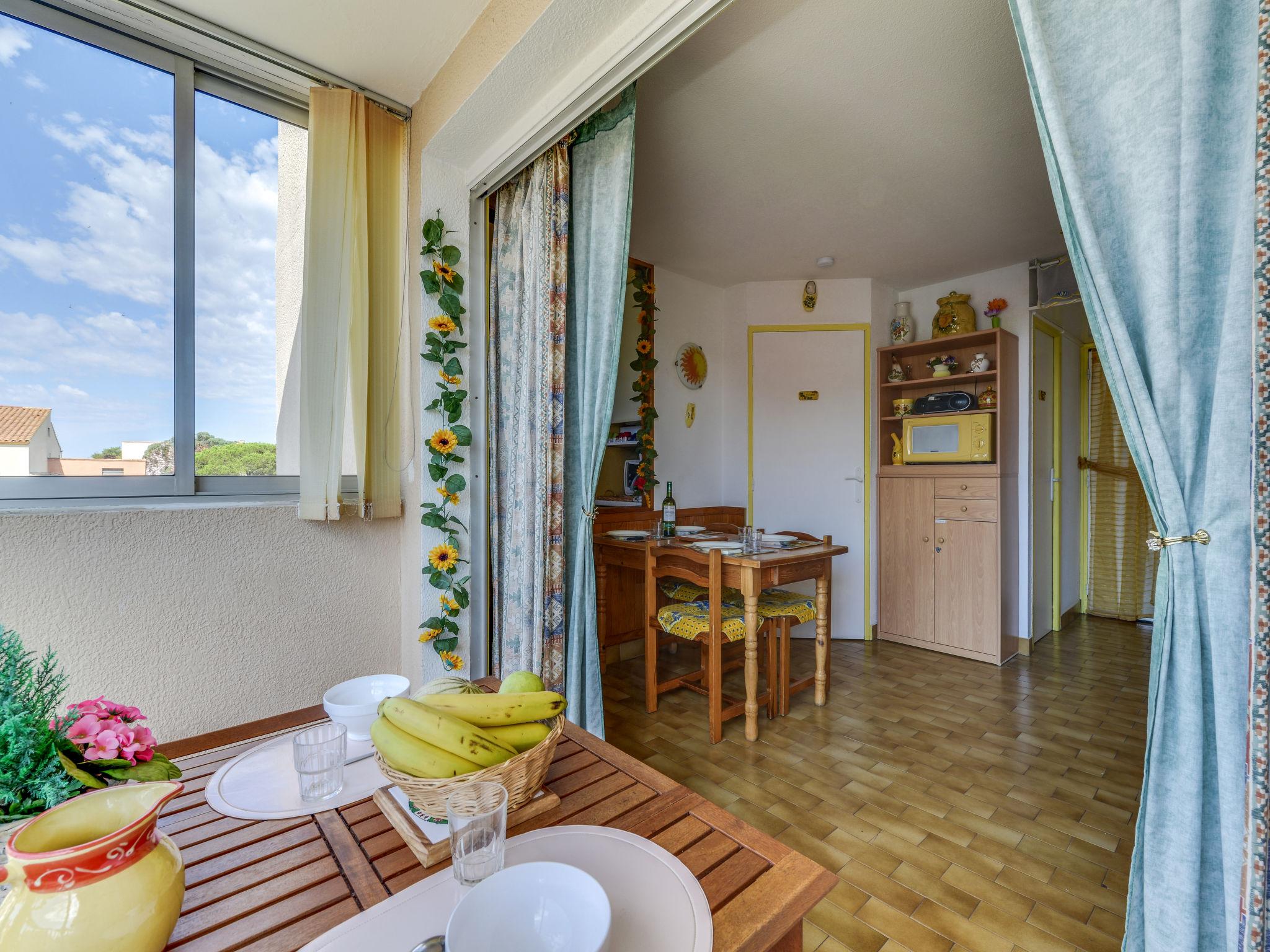Foto 12 - Apartamento de 1 quarto em Agde com vistas do mar