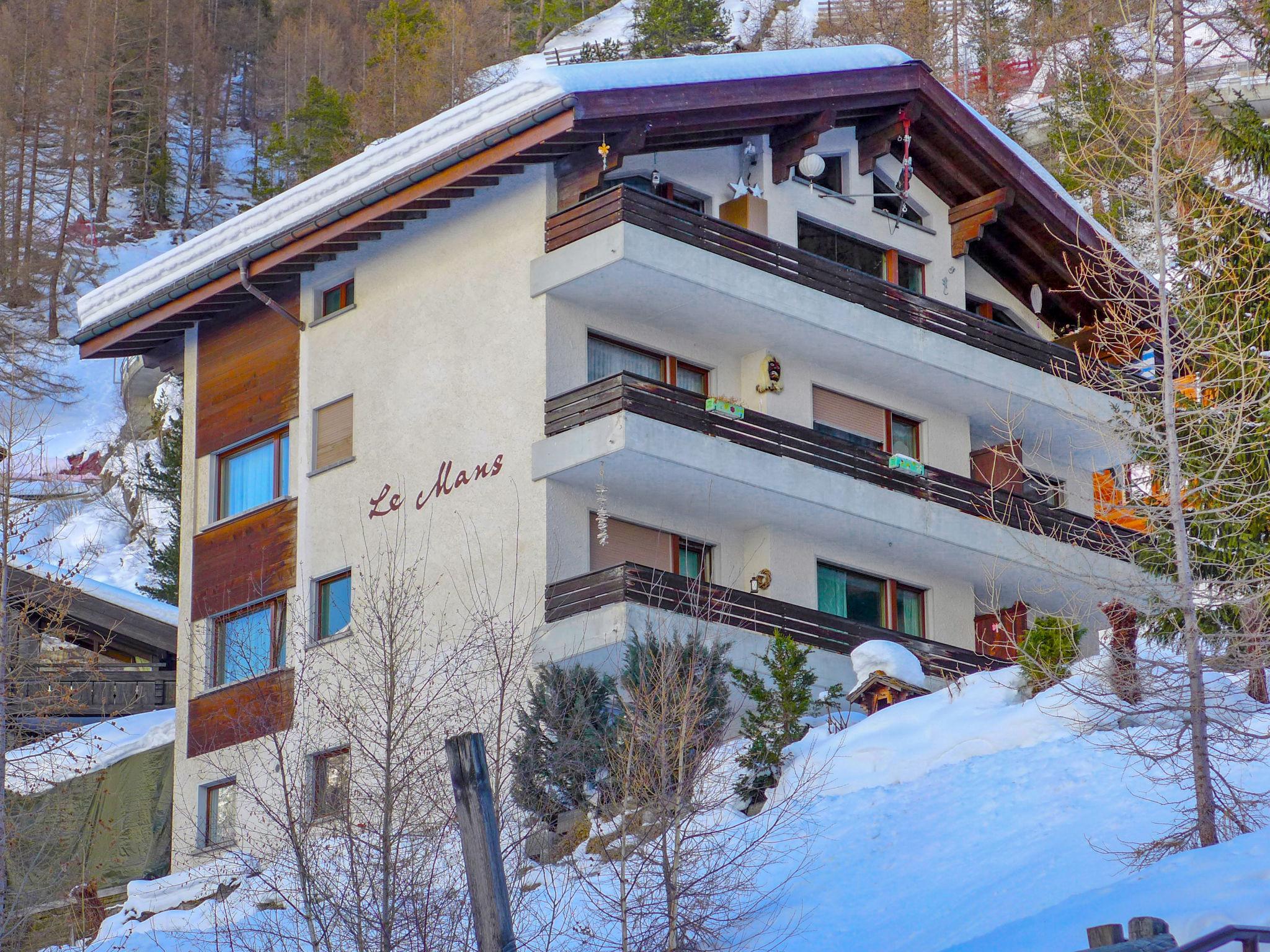 Foto 1 - Apartamento de 1 quarto em Zermatt com jardim e terraço