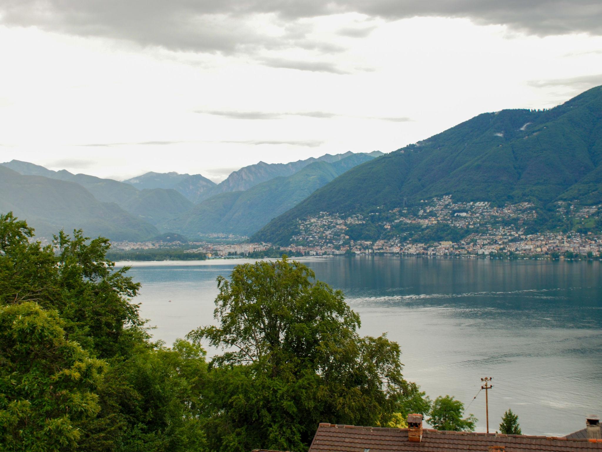 Foto 19 - Appartamento con 2 camere da letto a Gambarogno con piscina e terrazza