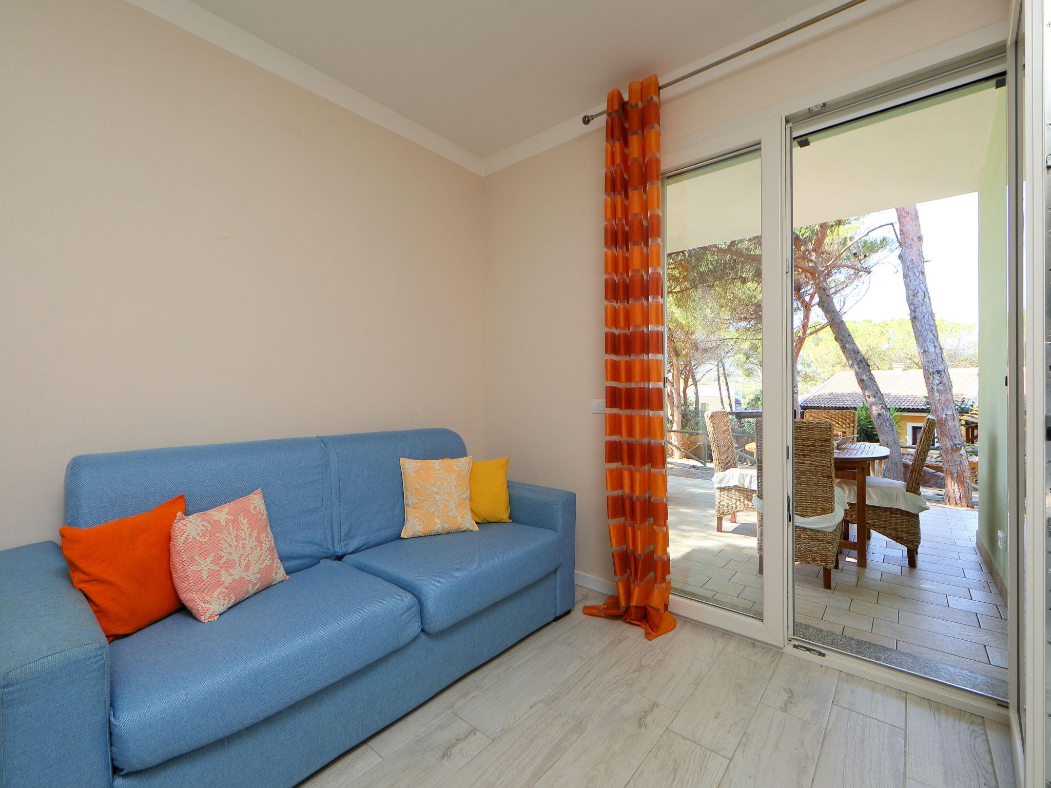 Foto 2 - Casa de 2 quartos em Valledoria com jardim e vistas do mar