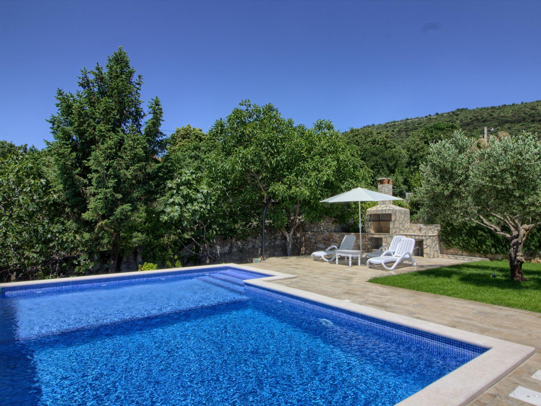 Foto 26 - Casa con 4 camere da letto a Raša con piscina privata e vista mare