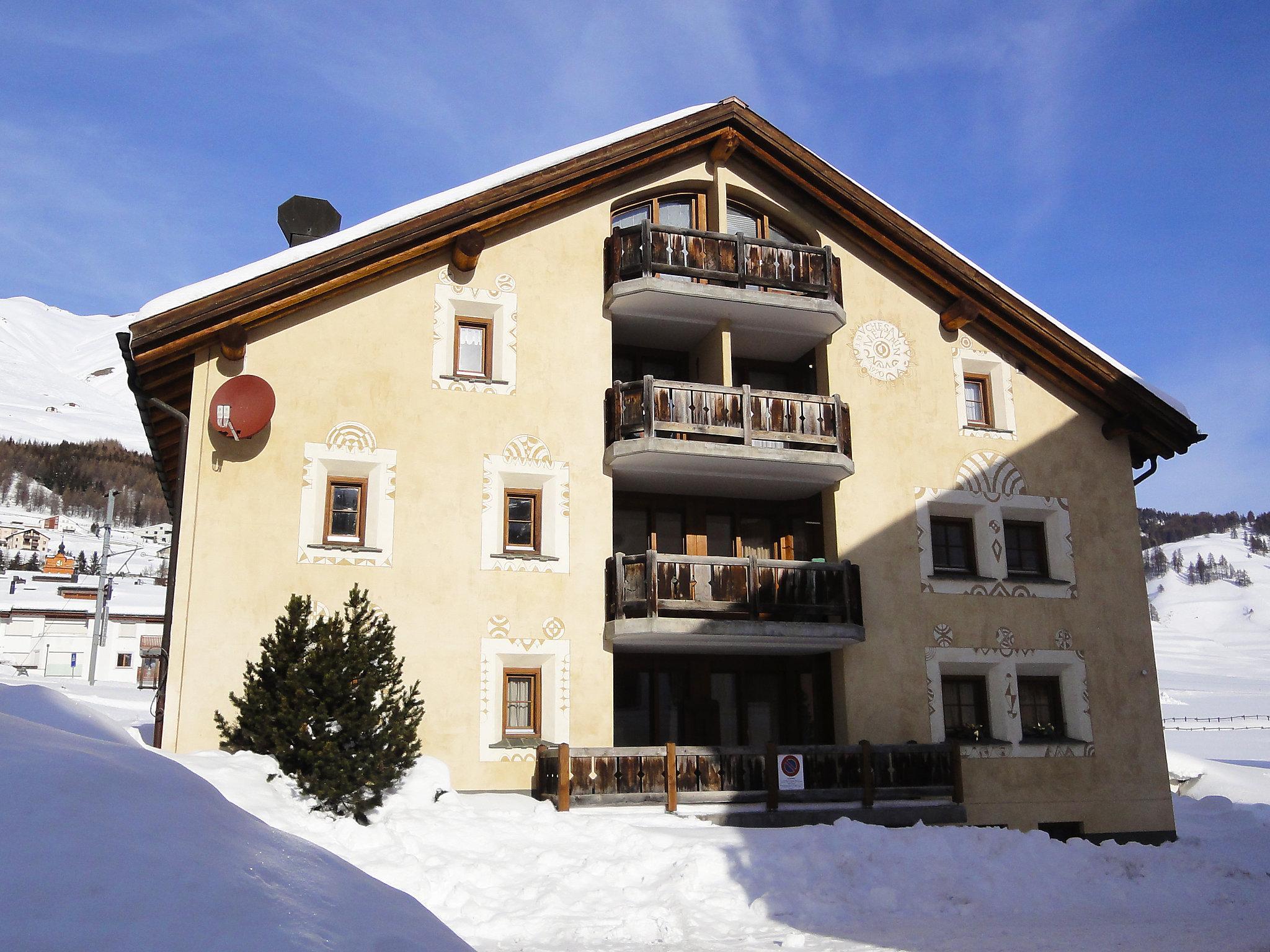 Photo 17 - Appartement de 2 chambres à Zuoz avec vues sur la montagne