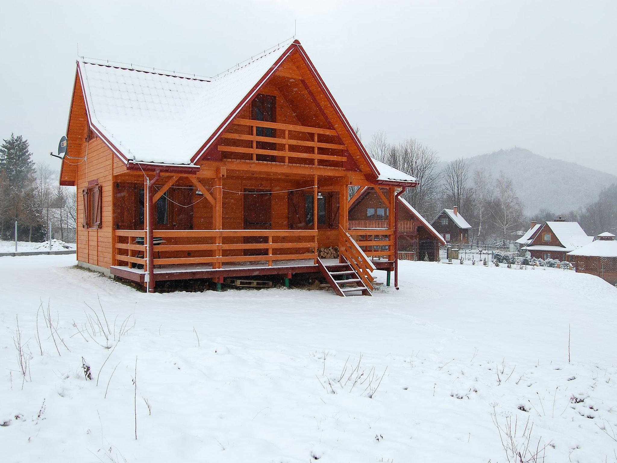 Foto 10 - Haus mit 2 Schlafzimmern in Solina mit terrasse und blick auf die berge