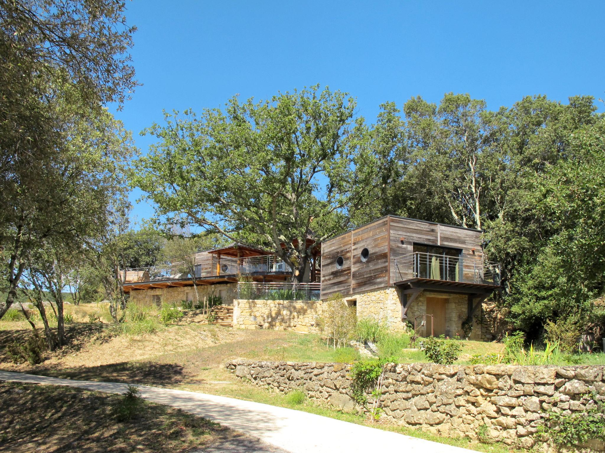 Foto 18 - Casa de 2 quartos em Lagorce com piscina e terraço