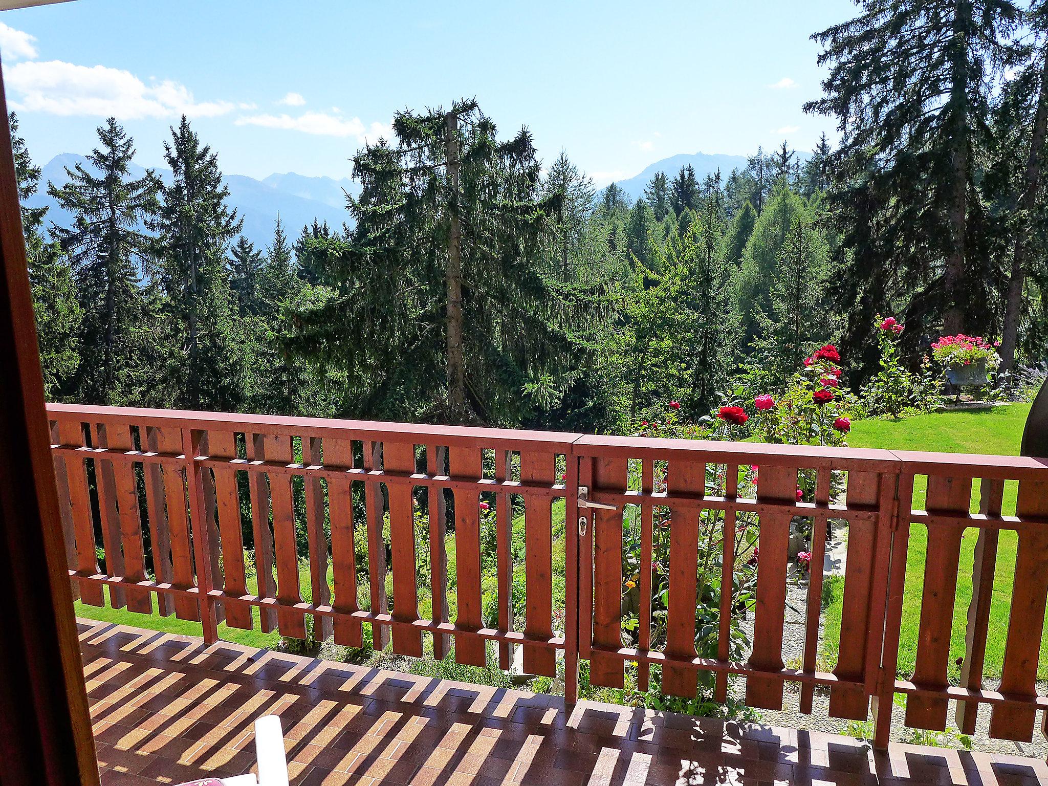 Foto 1 - Apartment in Crans-Montana mit blick auf die berge