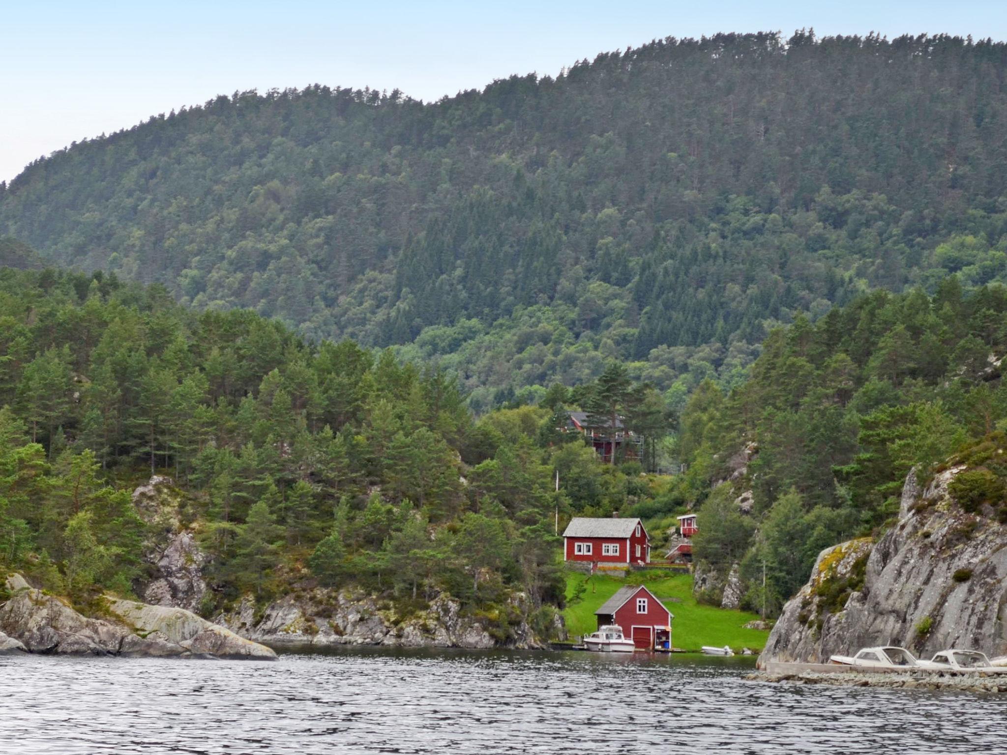 Foto 5 - Casa de 2 quartos em Tysnes com jardim