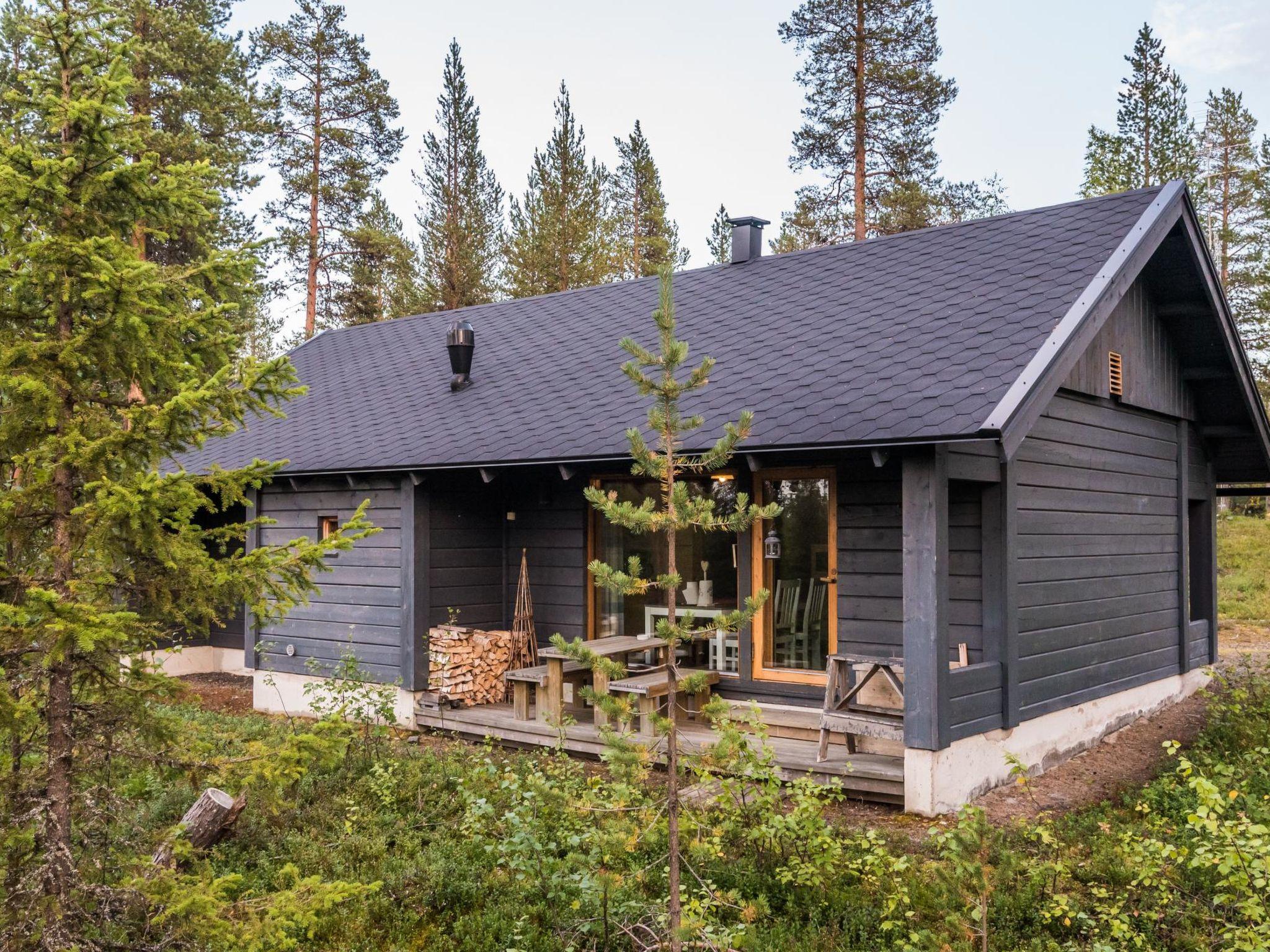 Foto 3 - Haus mit 1 Schlafzimmer in Kolari mit sauna und blick auf die berge