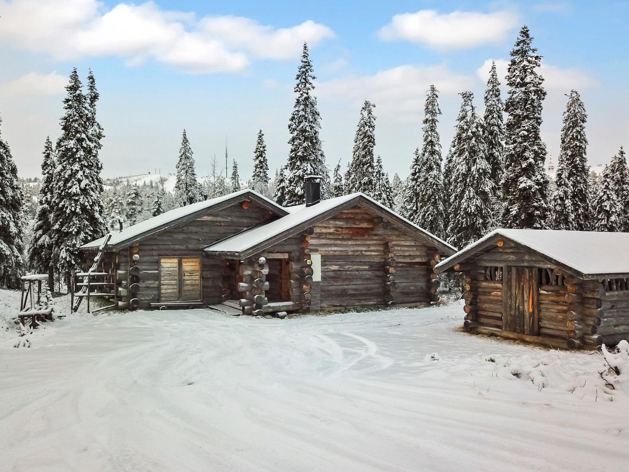 Foto 1 - Haus mit 2 Schlafzimmern in Kuusamo mit sauna und blick auf die berge