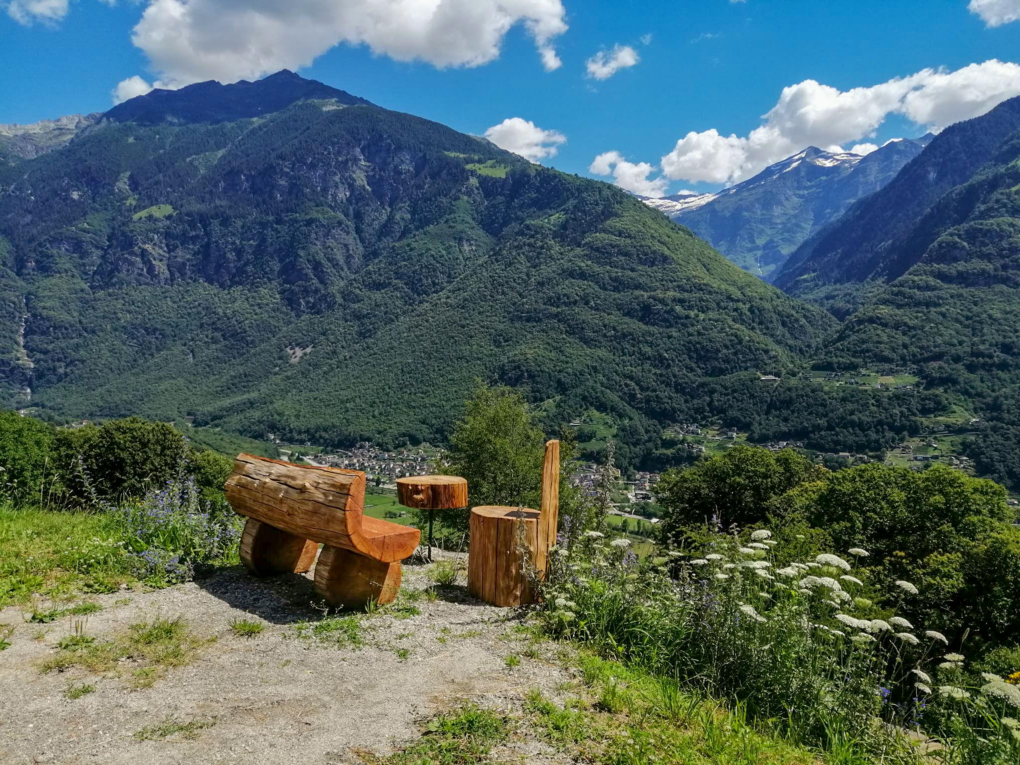 Foto 5 - Haus mit 1 Schlafzimmer in Serravalle mit garten und blick auf die berge