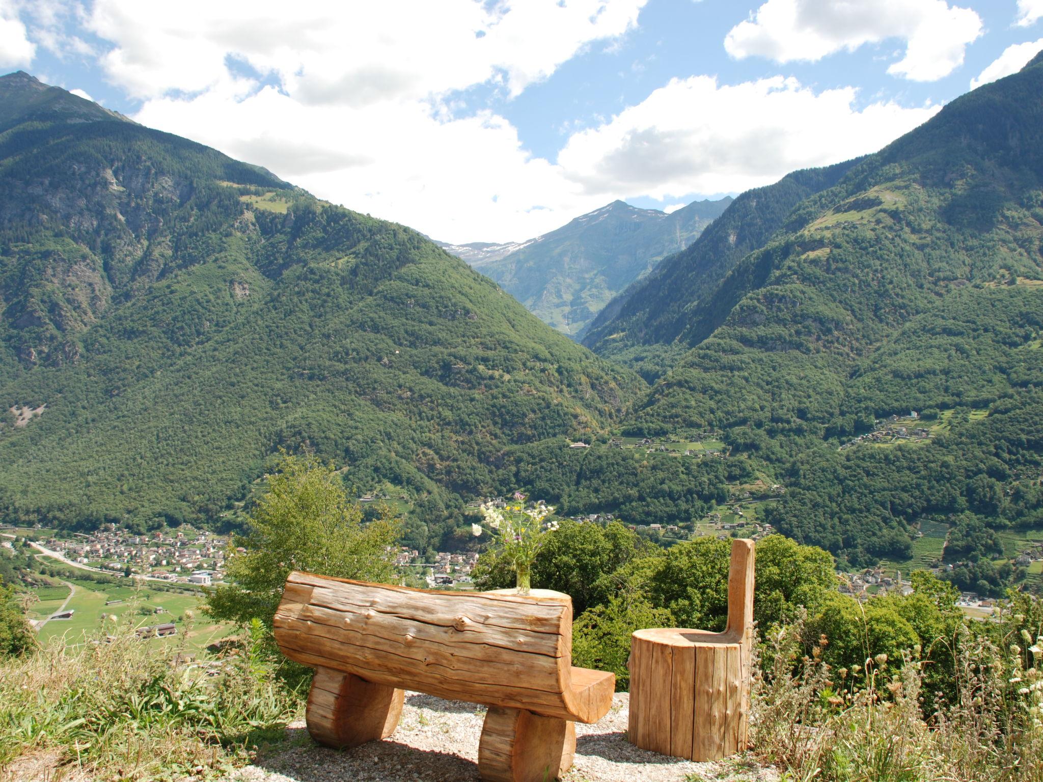Foto 21 - Casa de 1 habitación en Serravalle con jardín y vistas a la montaña