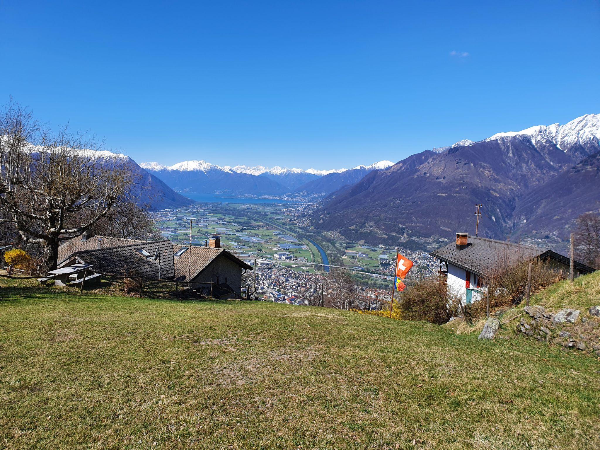 Foto 9 - Casa de 1 habitación en Bellinzona con jardín y vistas a la montaña