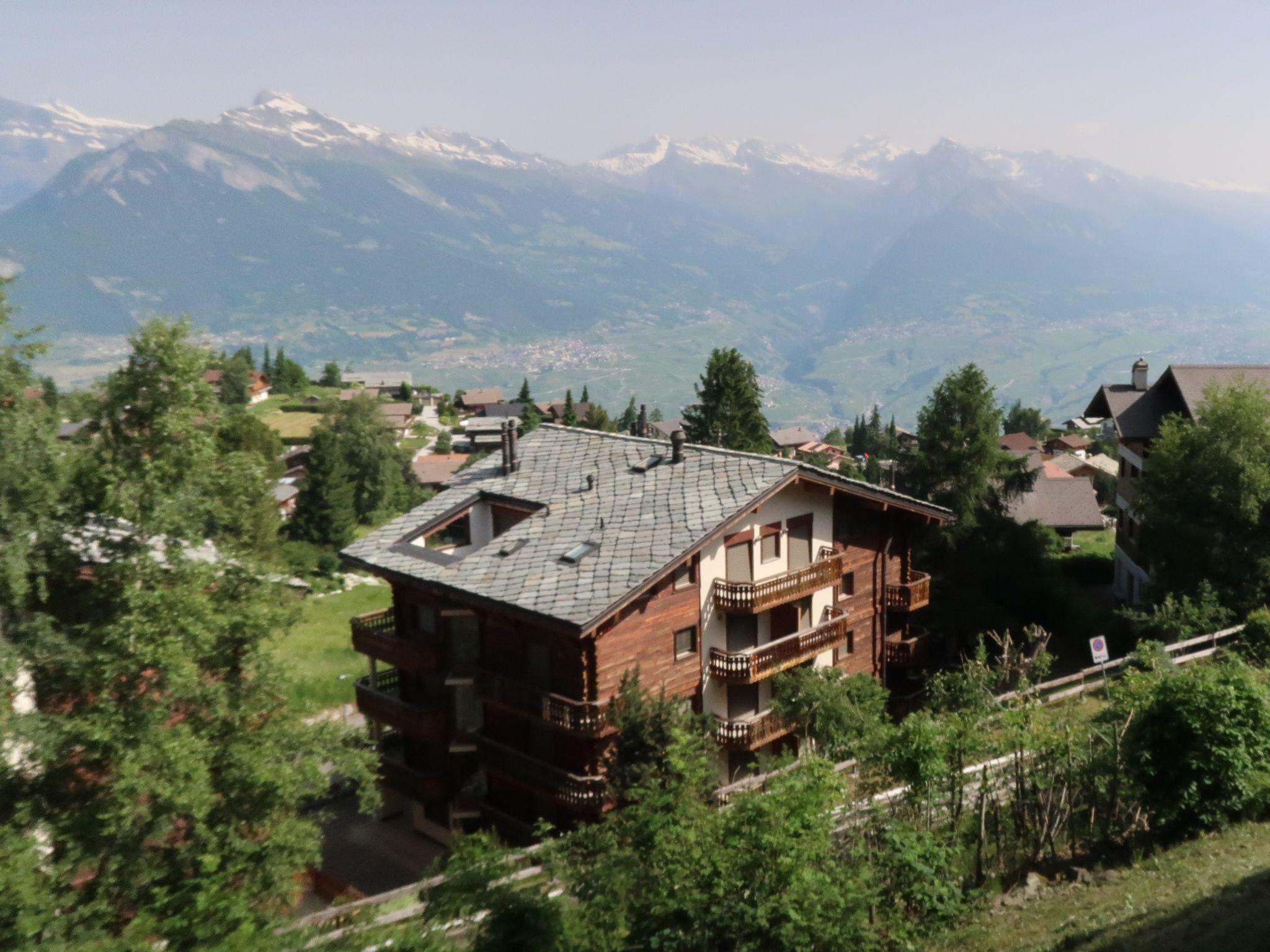 Foto 19 - Apartamento de 1 habitación en Nendaz con piscina y vistas a la montaña