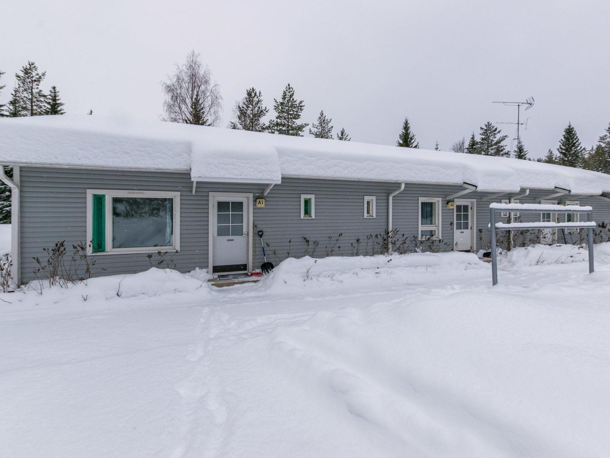 Foto 1 - Haus mit 1 Schlafzimmer in Puolanka mit sauna und blick auf die berge