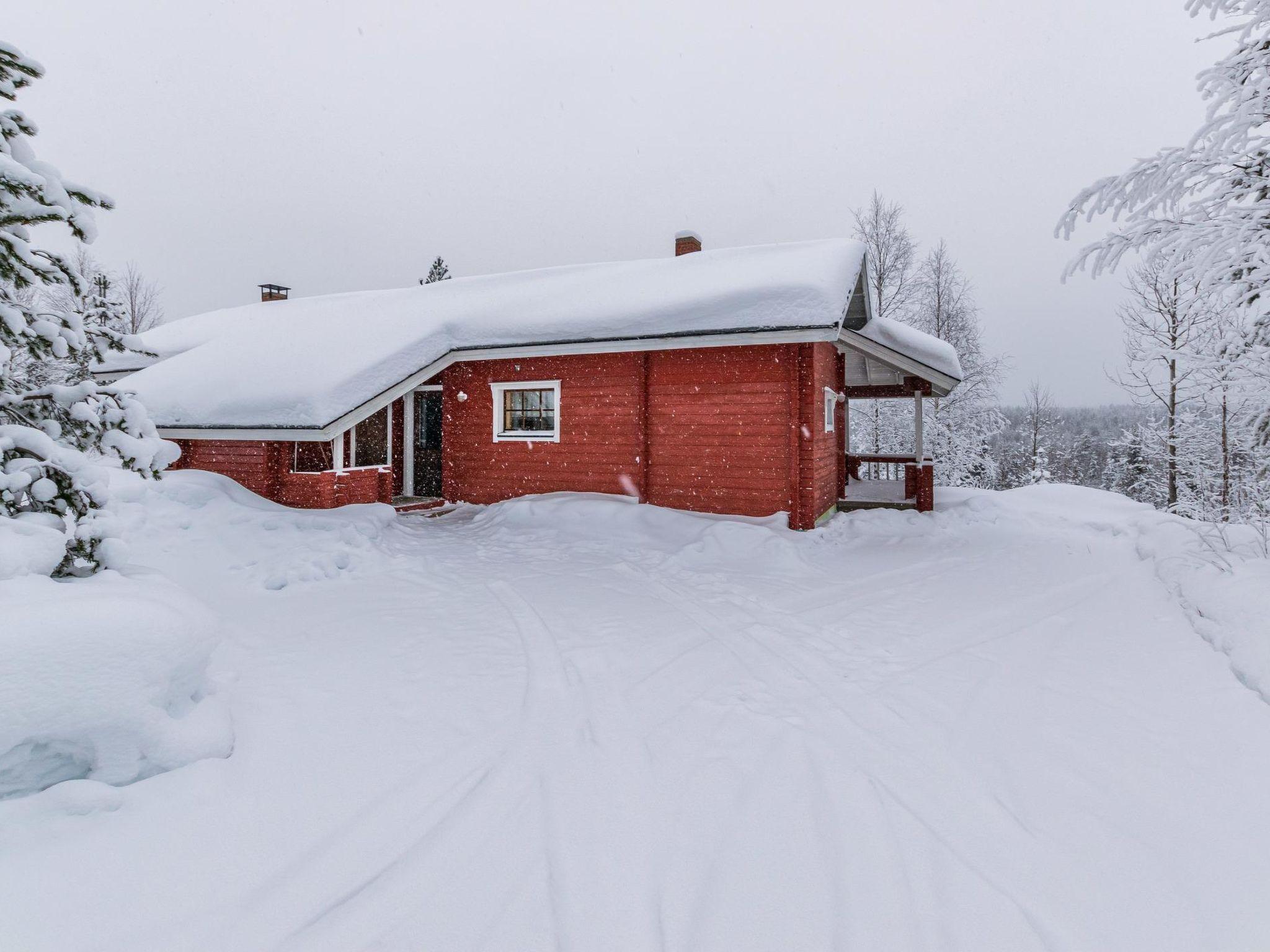 Photo 1 - Maison de 1 chambre à Puolanka avec vues sur la montagne