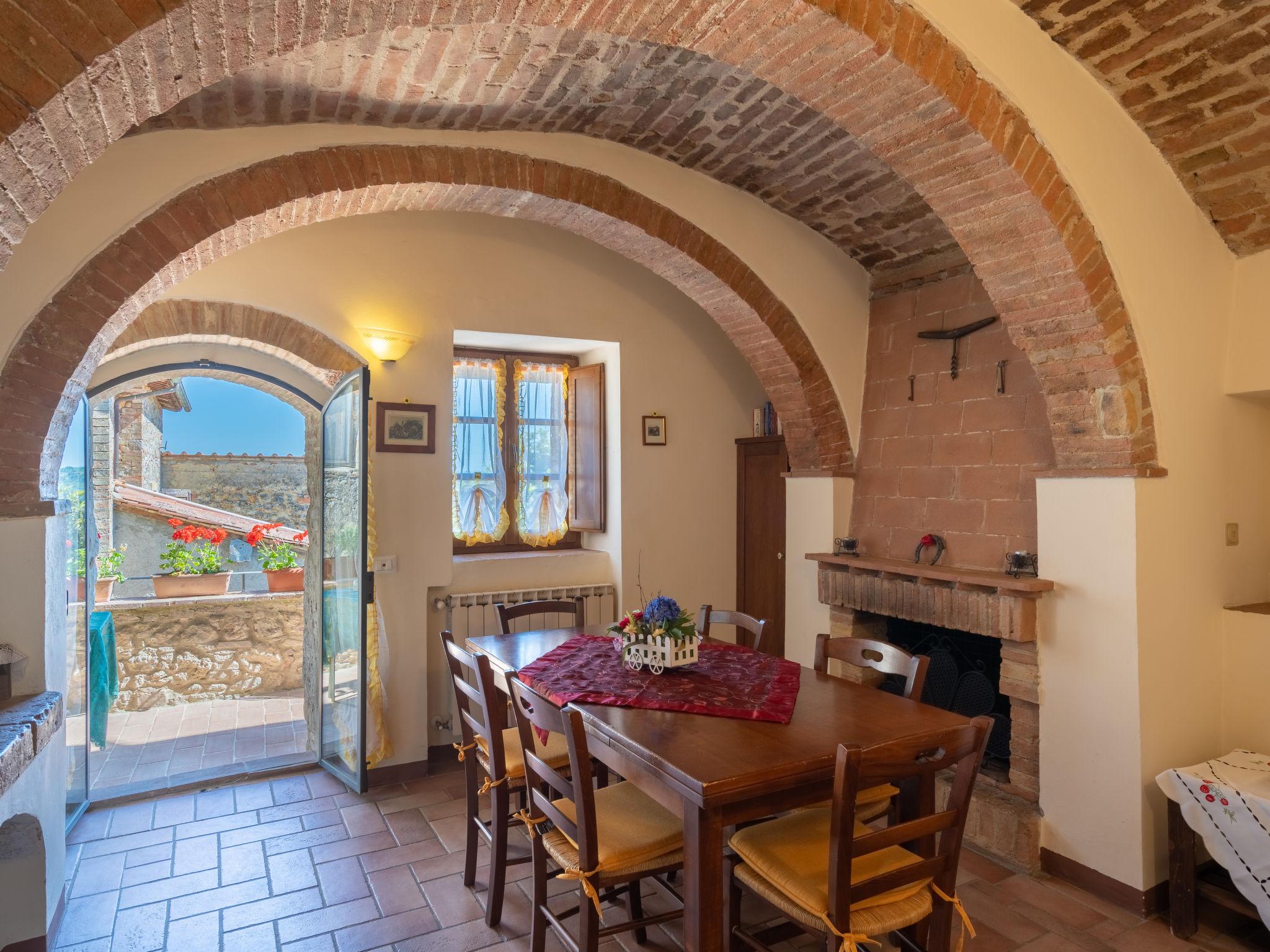 Foto 5 - Casa de 3 quartos em San Gimignano com piscina privada e jardim