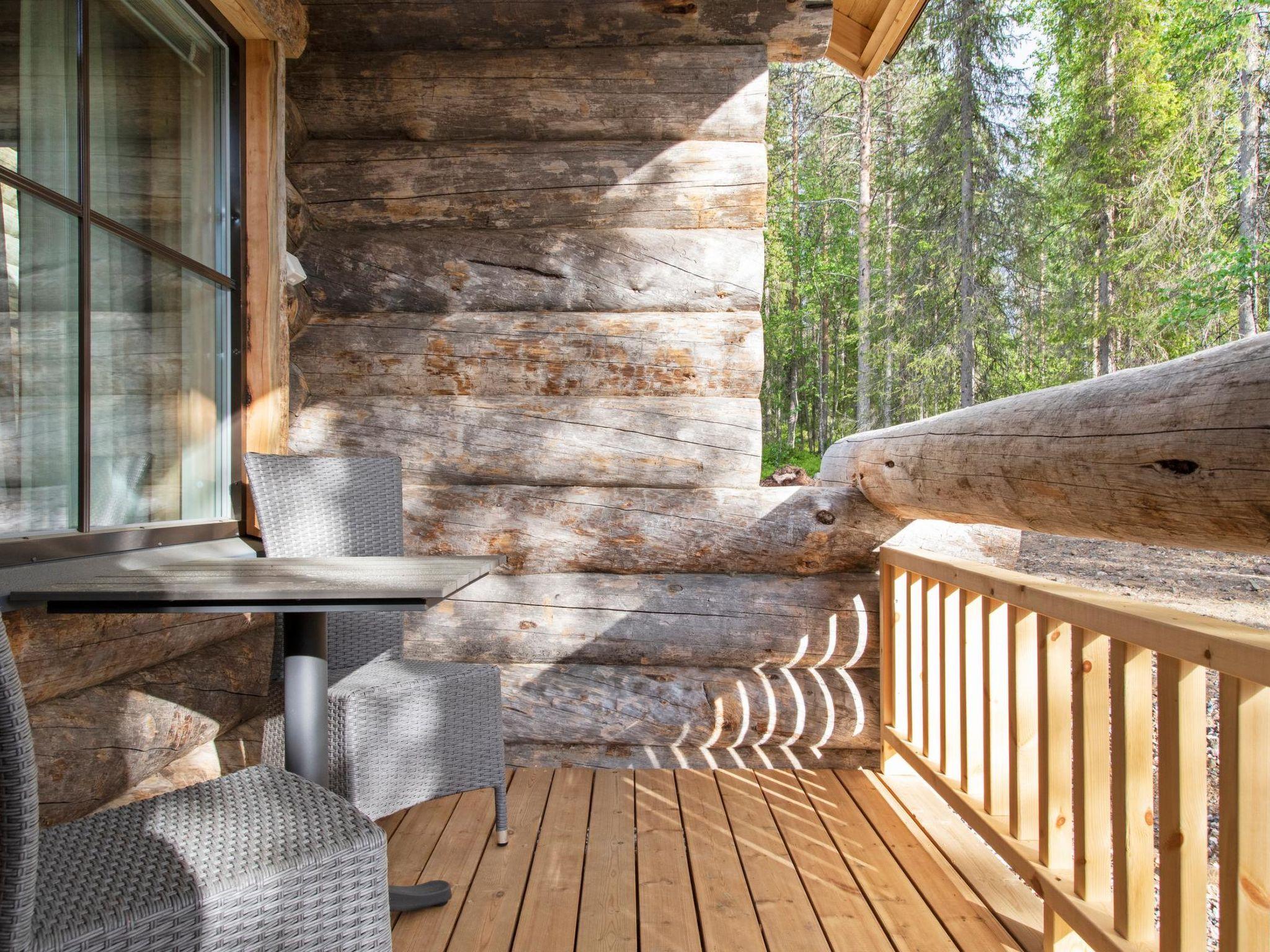 Foto 12 - Casa de 1 habitación en Kittilä con sauna y vistas a la montaña