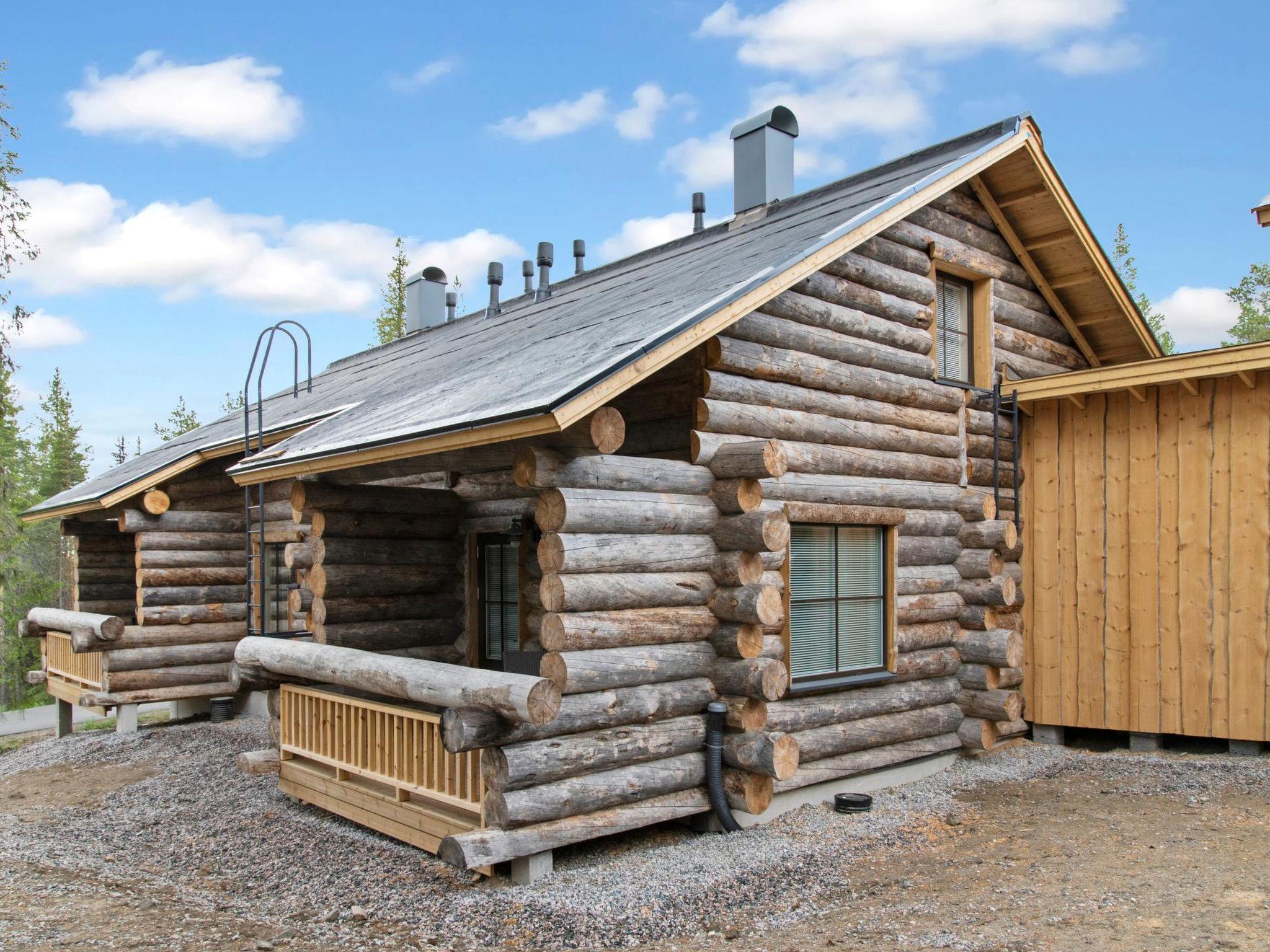 Foto 1 - Haus mit 1 Schlafzimmer in Kittilä mit sauna und blick auf die berge