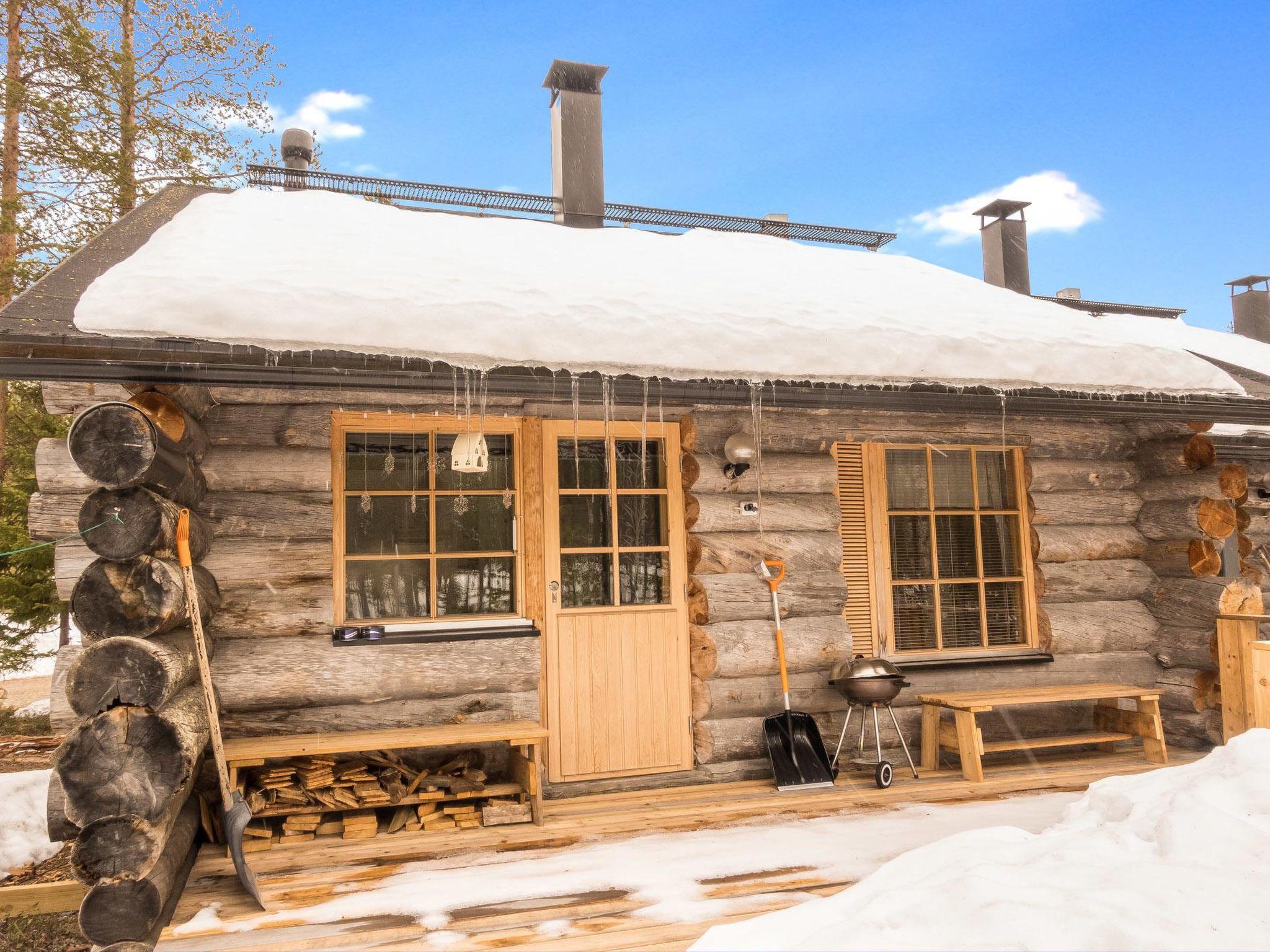 Foto 6 - Haus mit 1 Schlafzimmer in Kittilä mit sauna und blick auf die berge
