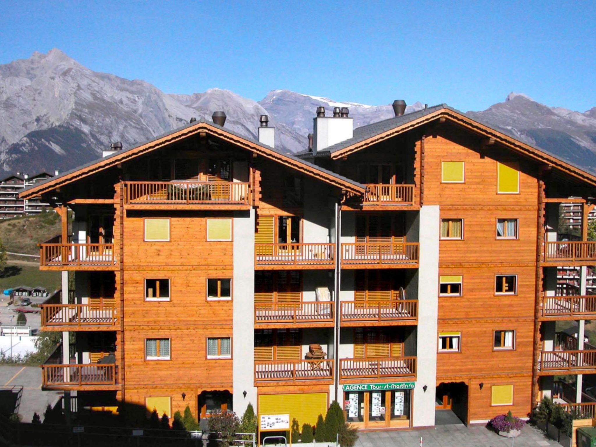 Foto 1 - Apartamento de 3 quartos em Nendaz com terraço e vista para a montanha