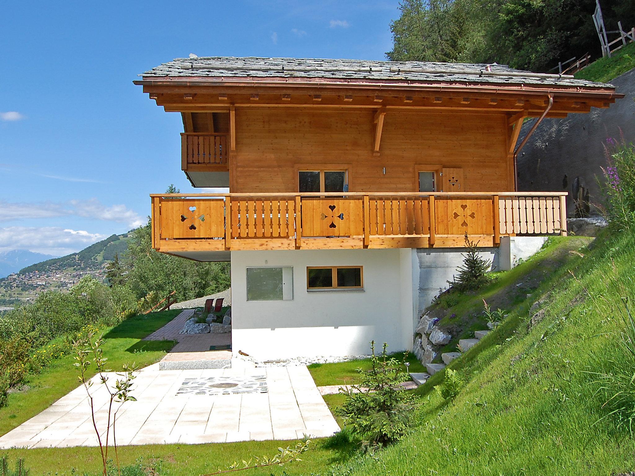 Foto 6 - Casa de 4 quartos em Nendaz com jardim e vista para a montanha