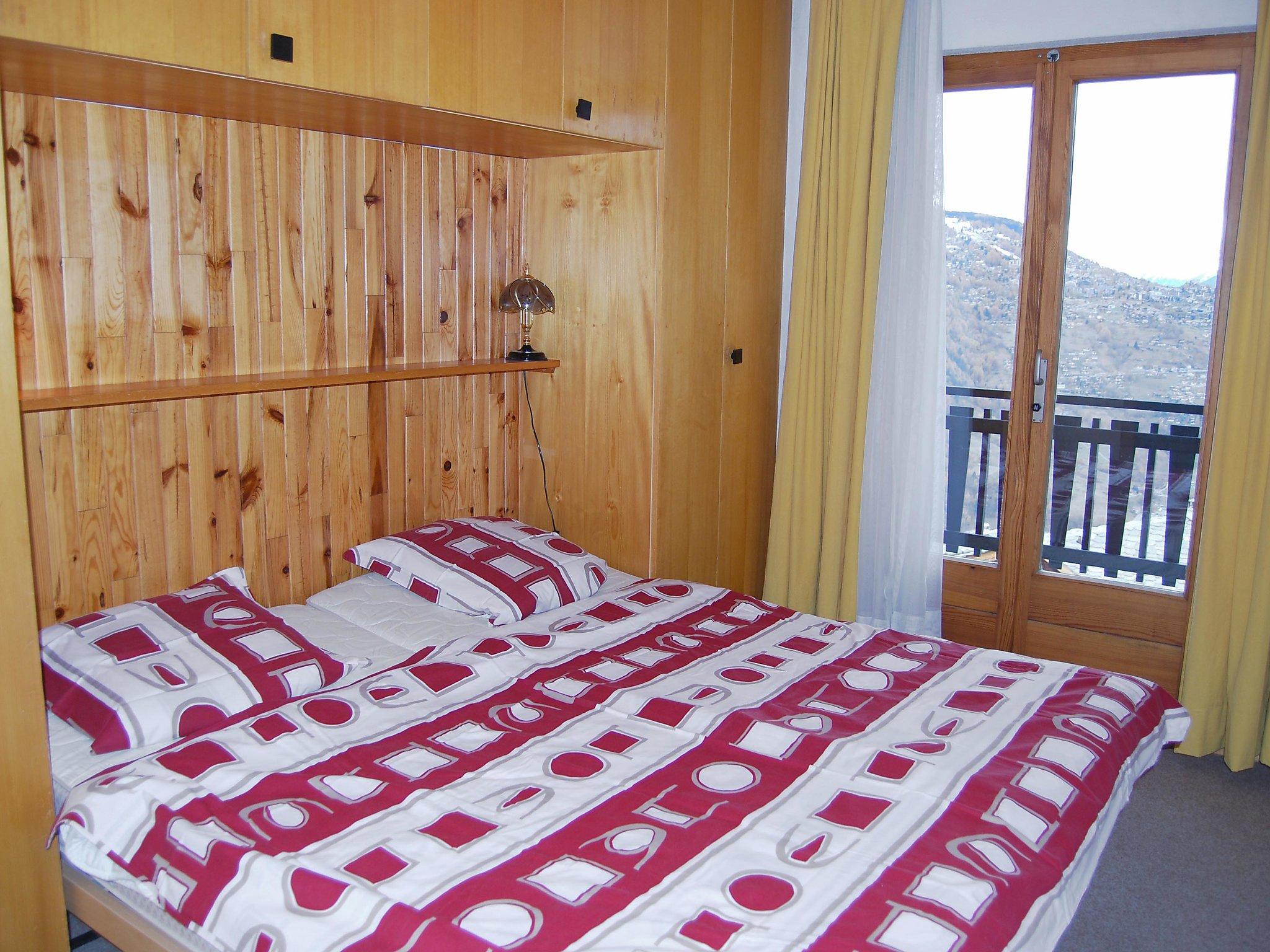 Foto 2 - Apartment mit 1 Schlafzimmer in Veysonnaz mit blick auf die berge