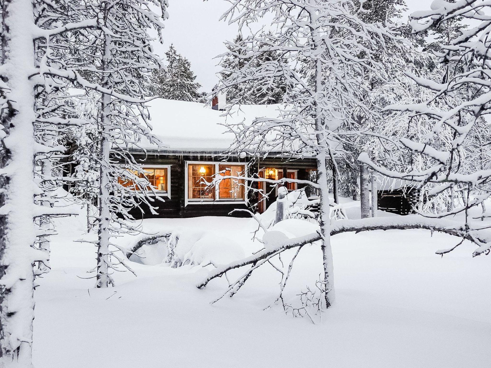 Foto 8 - Casa de 2 quartos em Inari com sauna e vista para a montanha