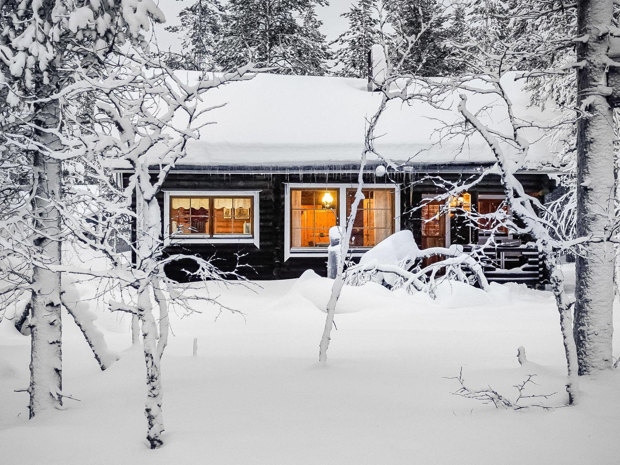 Foto 26 - Casa de 2 habitaciones en Inari con sauna y vistas a la montaña