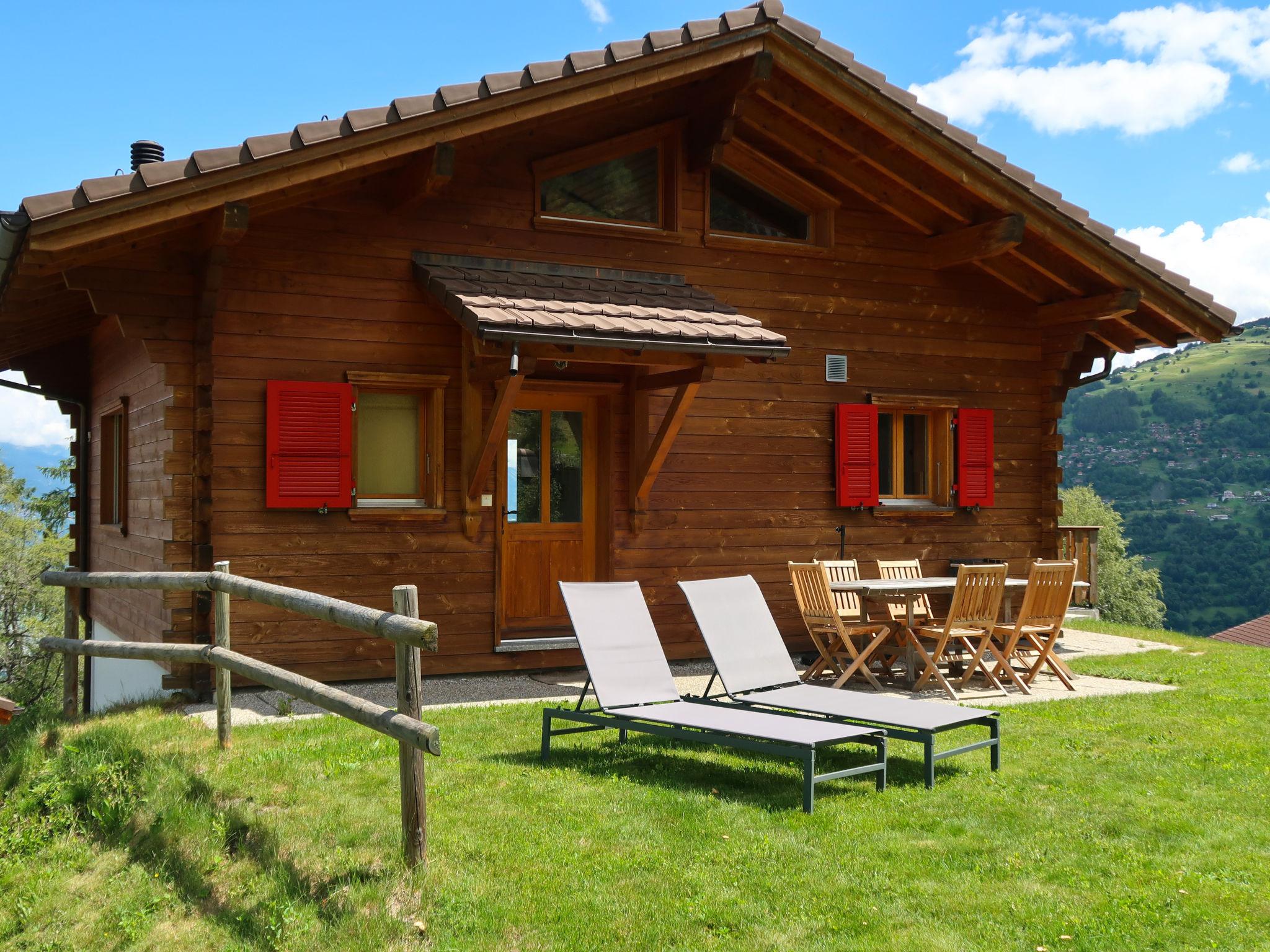 Foto 2 - Casa de 3 quartos em Nendaz com jardim e terraço