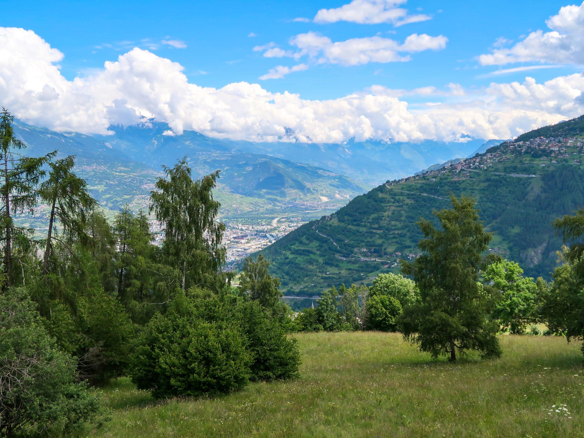 Foto 5 - Casa de 3 quartos em Nendaz com jardim e vista para a montanha