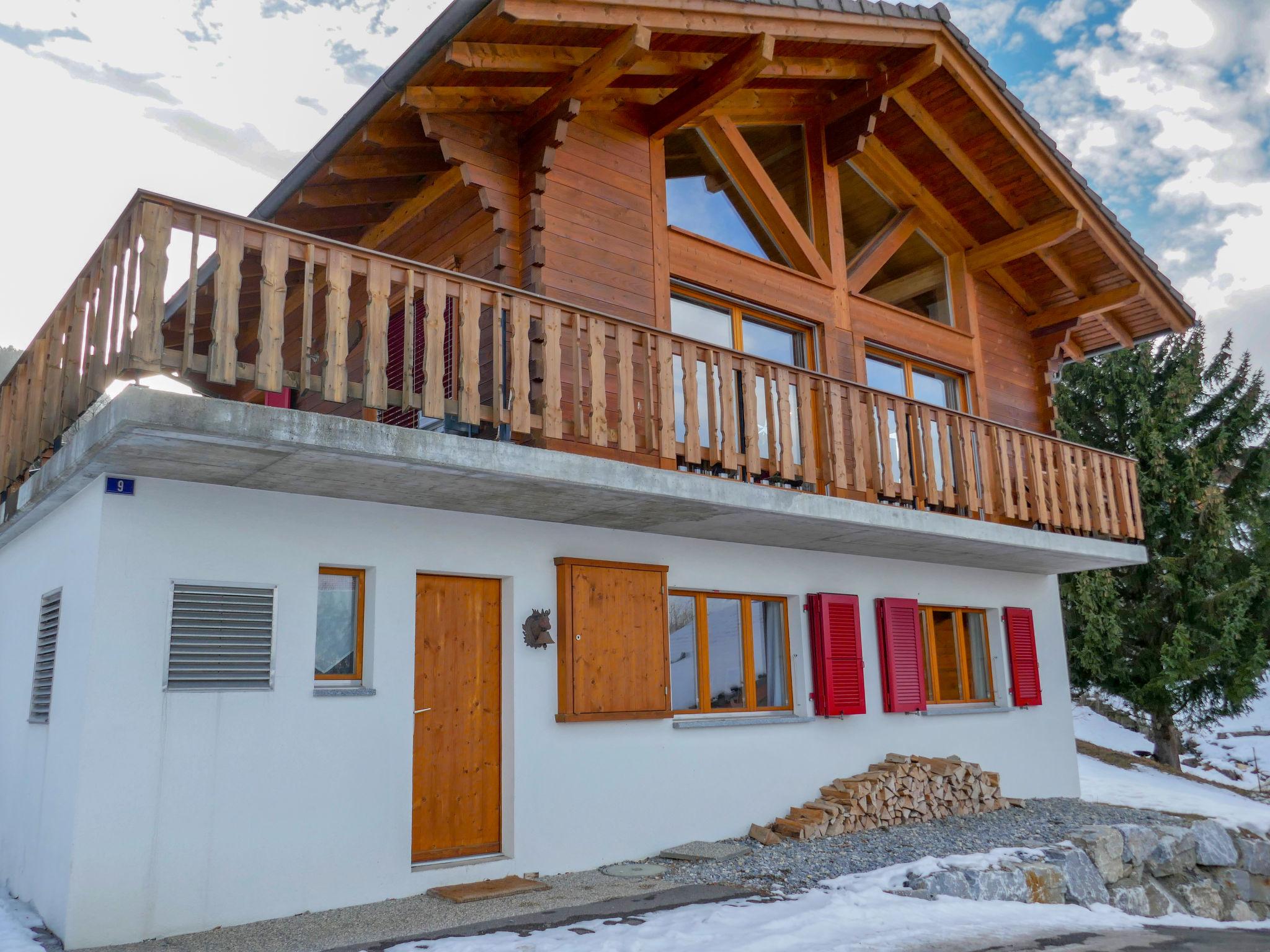 Foto 7 - Casa de 3 habitaciones en Nendaz con jardín y vistas a la montaña