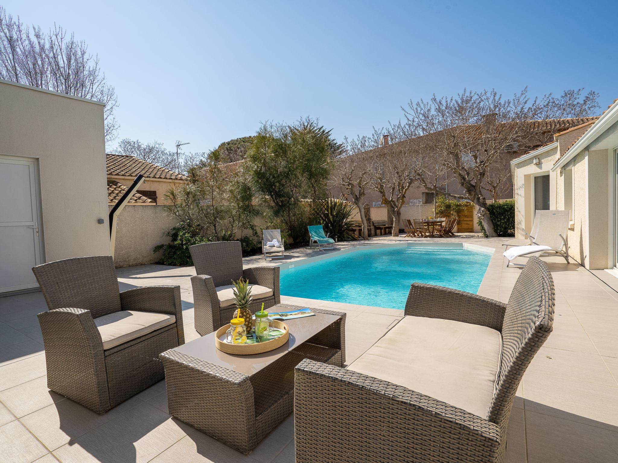 Foto 27 - Casa de 5 habitaciones en Agde con piscina privada y vistas al mar