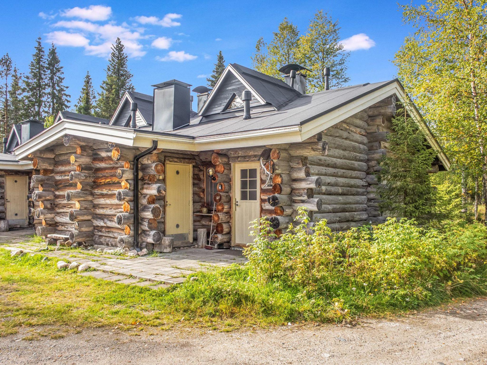 Foto 2 - Haus mit 1 Schlafzimmer in Kuusamo mit sauna und blick auf die berge