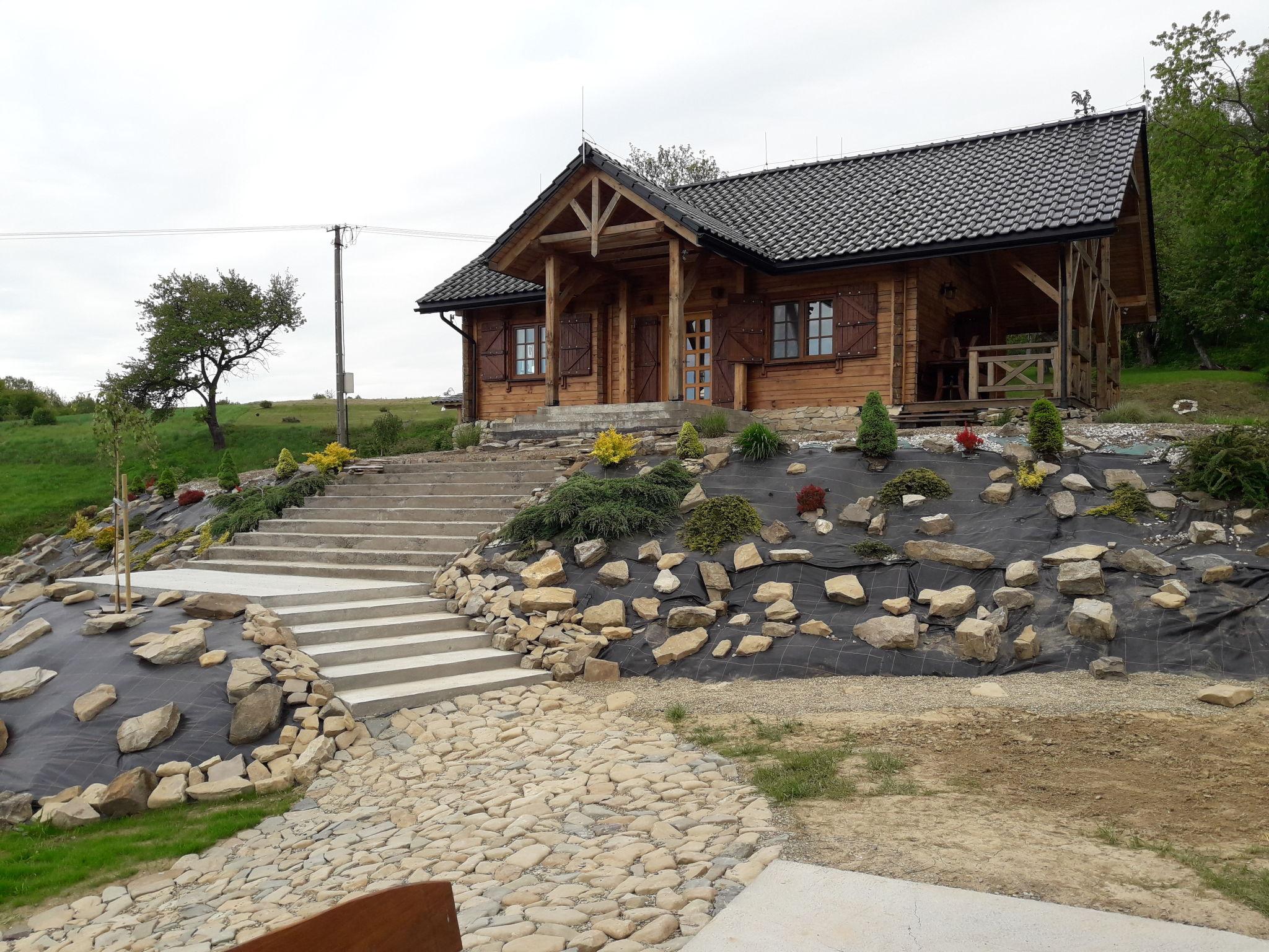 Foto 6 - Casa de 2 habitaciones en Haczów con jardín y vistas a la montaña