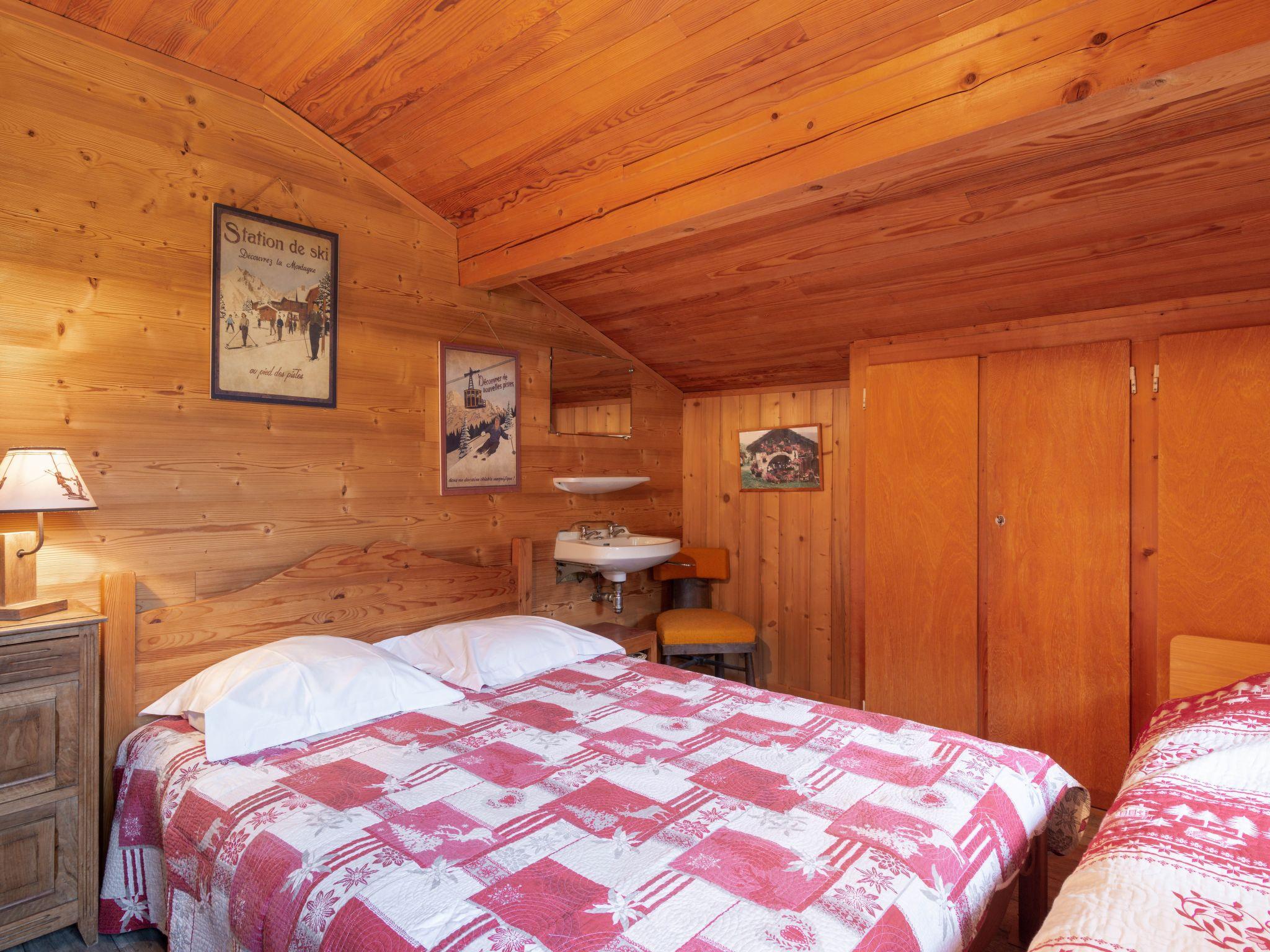 Foto 4 - Apartment mit 1 Schlafzimmer in Saint-Gervais-les-Bains mit garten und blick auf die berge