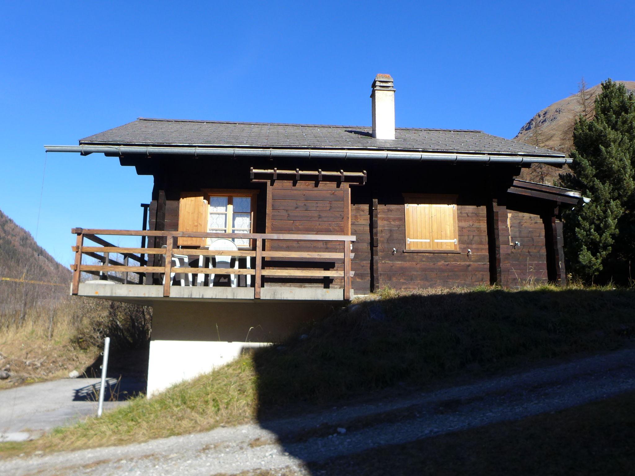 Foto 5 - Appartamento con 2 camere da letto a Anniviers con vista sulle montagne