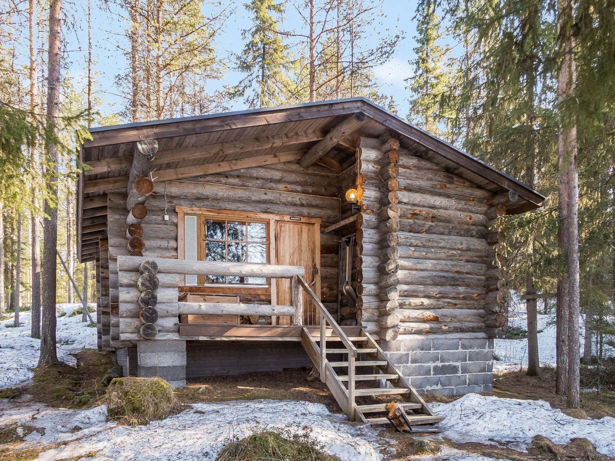 Foto 2 - Haus mit 1 Schlafzimmer in Kuusamo mit sauna und blick auf die berge