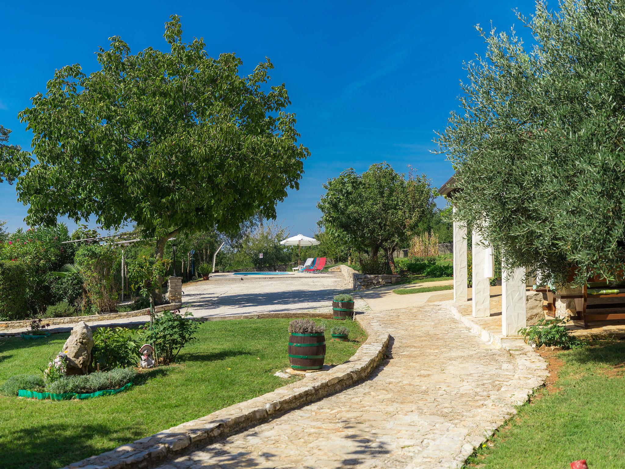 Foto 9 - Casa con 2 camere da letto a Žminj con piscina privata e giardino