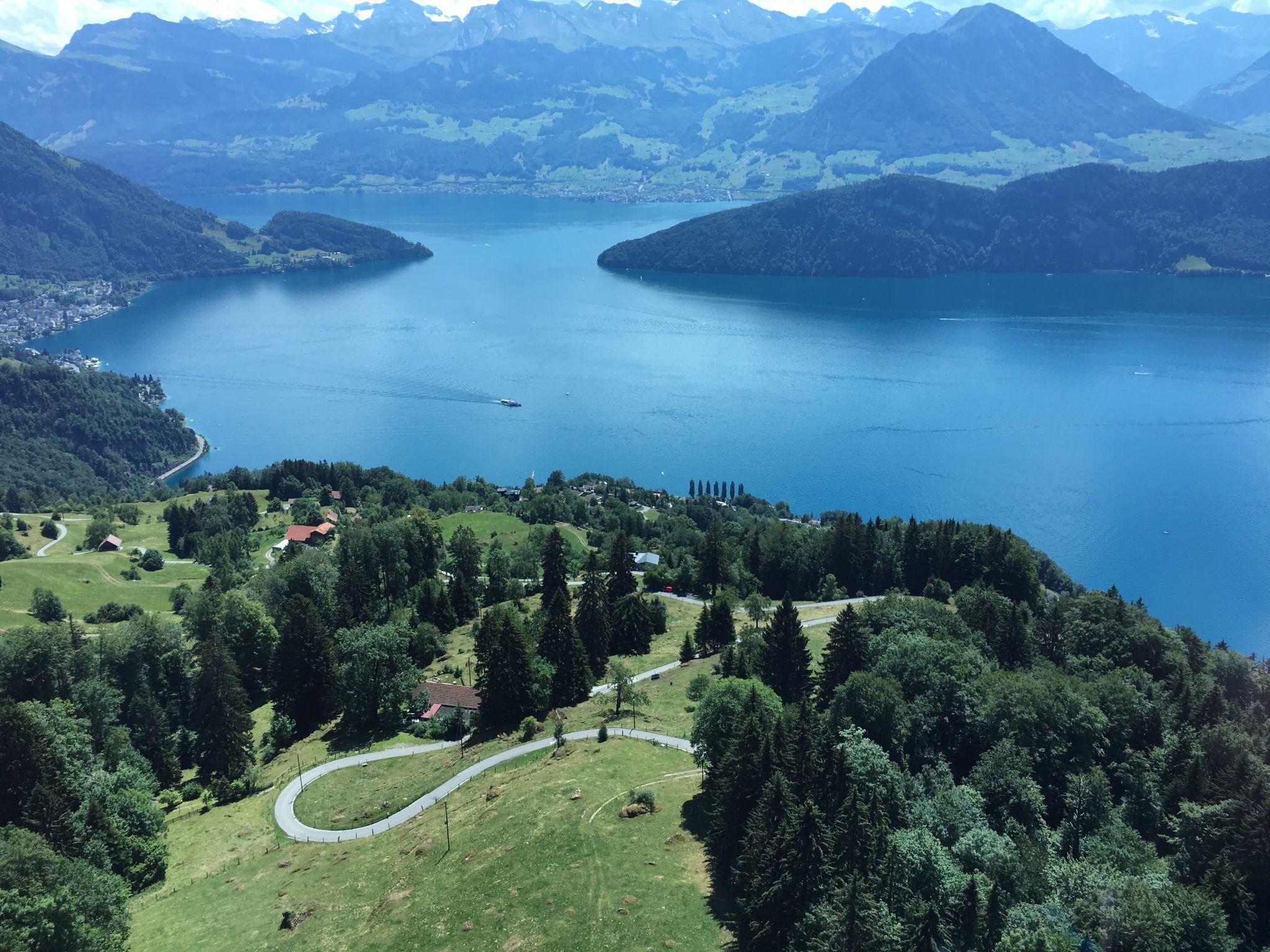 Foto 40 - Appartamento con 2 camere da letto a Weggis con vista sulle montagne