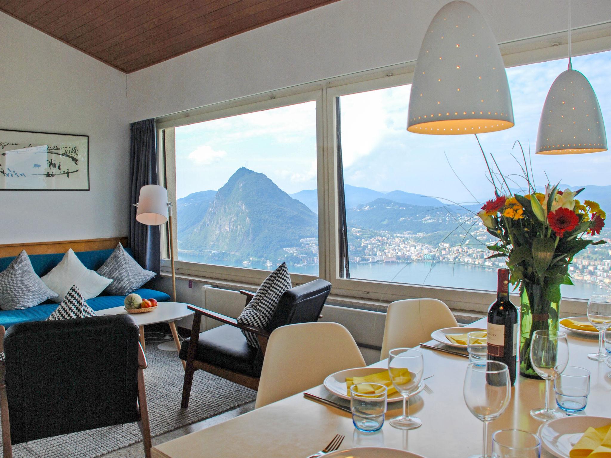 Foto 7 - Casa de 3 quartos em Lugano com piscina privada e vista para a montanha