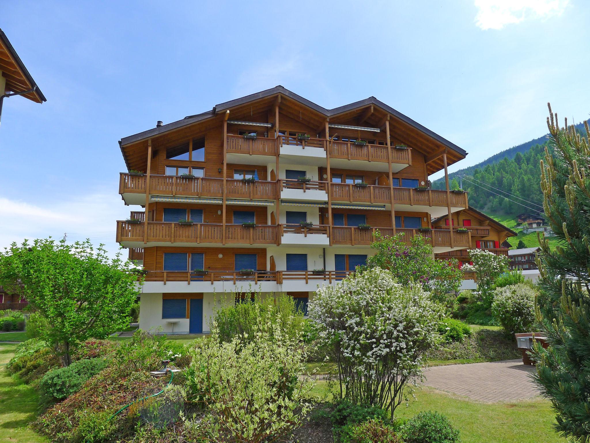Photo 1 - Appartement de 3 chambres à Grächen avec jardin et vues sur la montagne