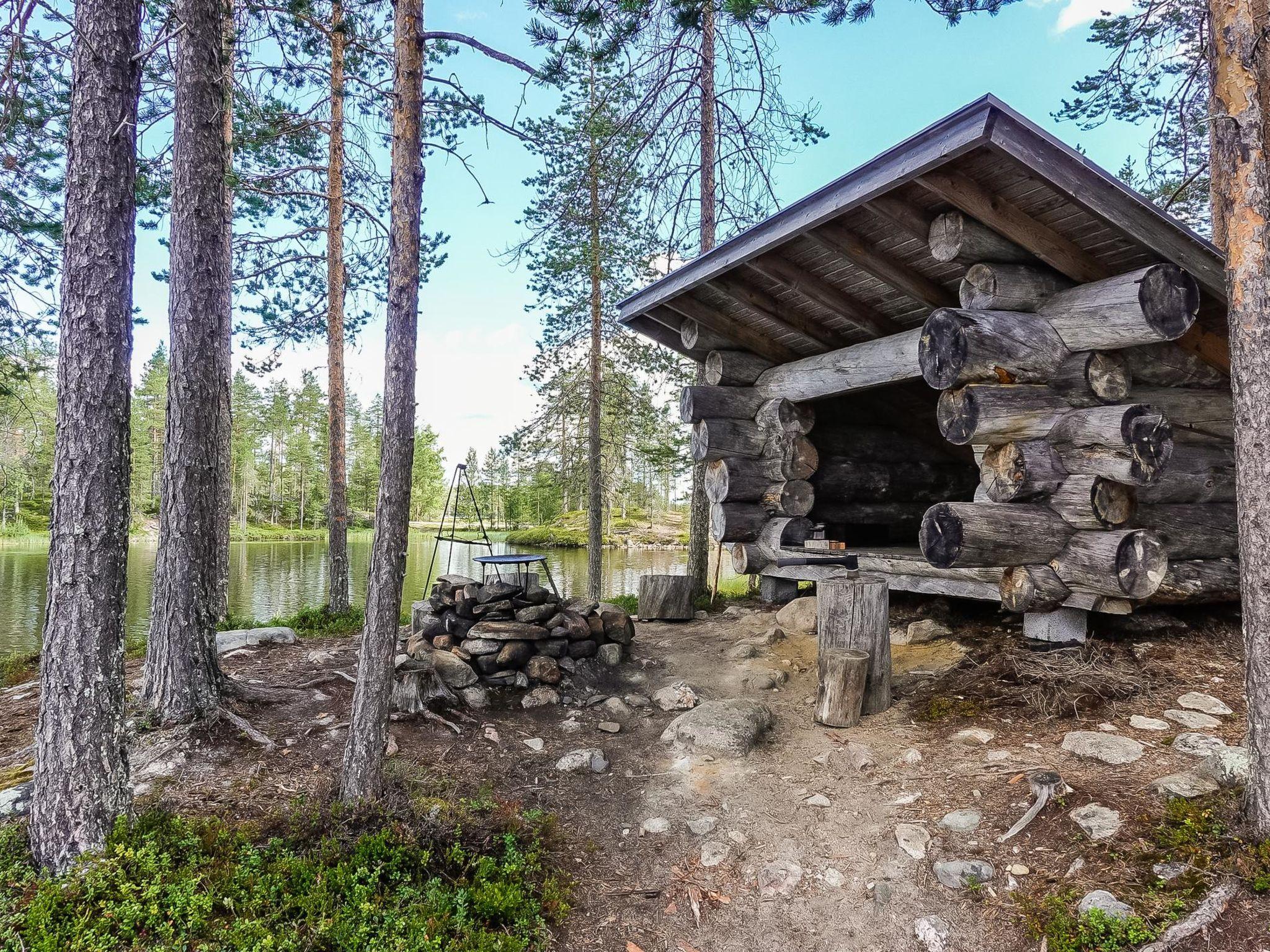 Foto 30 - Haus mit 2 Schlafzimmern in Posio mit sauna und blick auf die berge