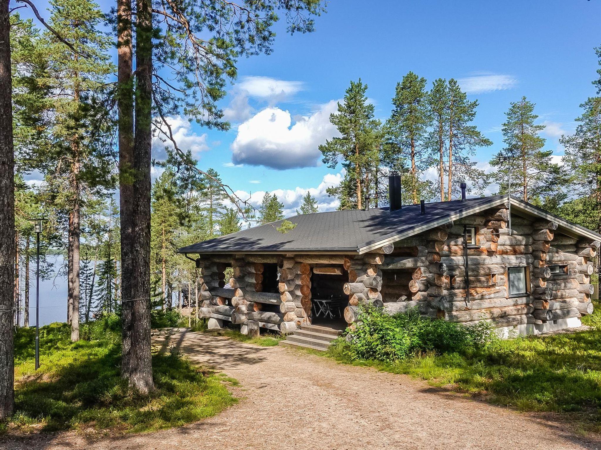 Photo 1 - Maison de 2 chambres à Posio avec sauna et vues sur la montagne