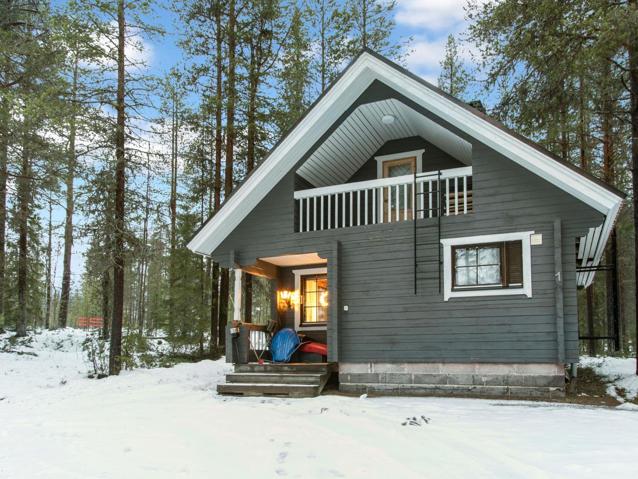 Foto 2 - Haus mit 1 Schlafzimmer in Kolari mit sauna