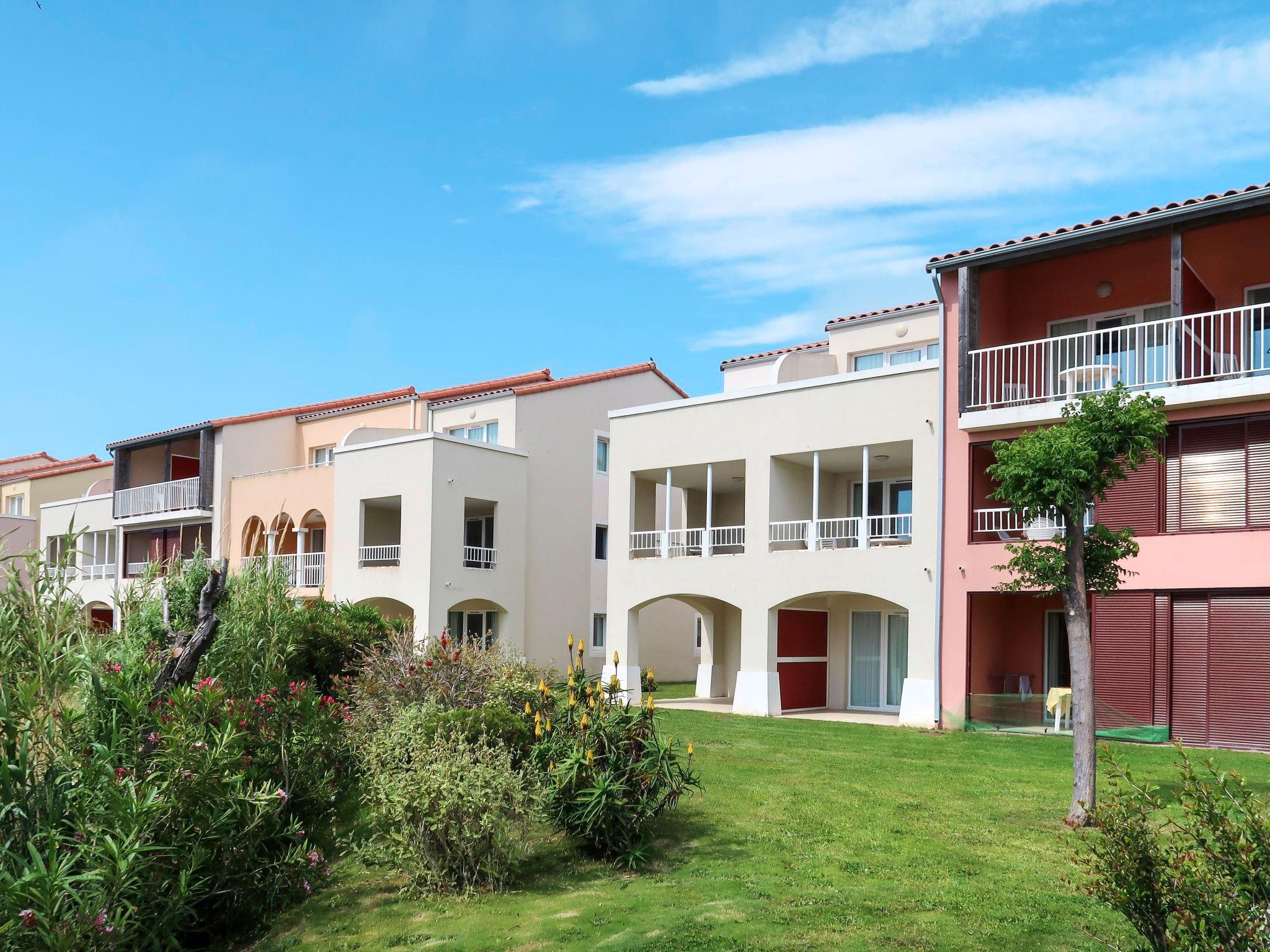 Foto 2 - Apartamento en Le Barcarès con piscina y vistas al mar