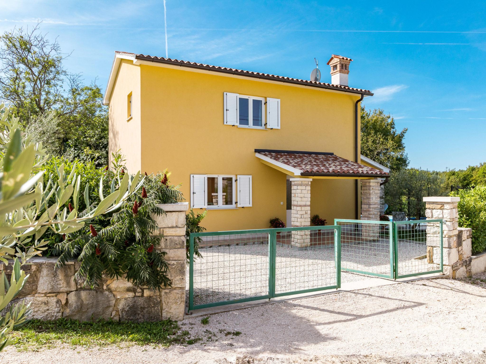 Foto 19 - Casa de 2 habitaciones en Pićan con piscina privada y terraza